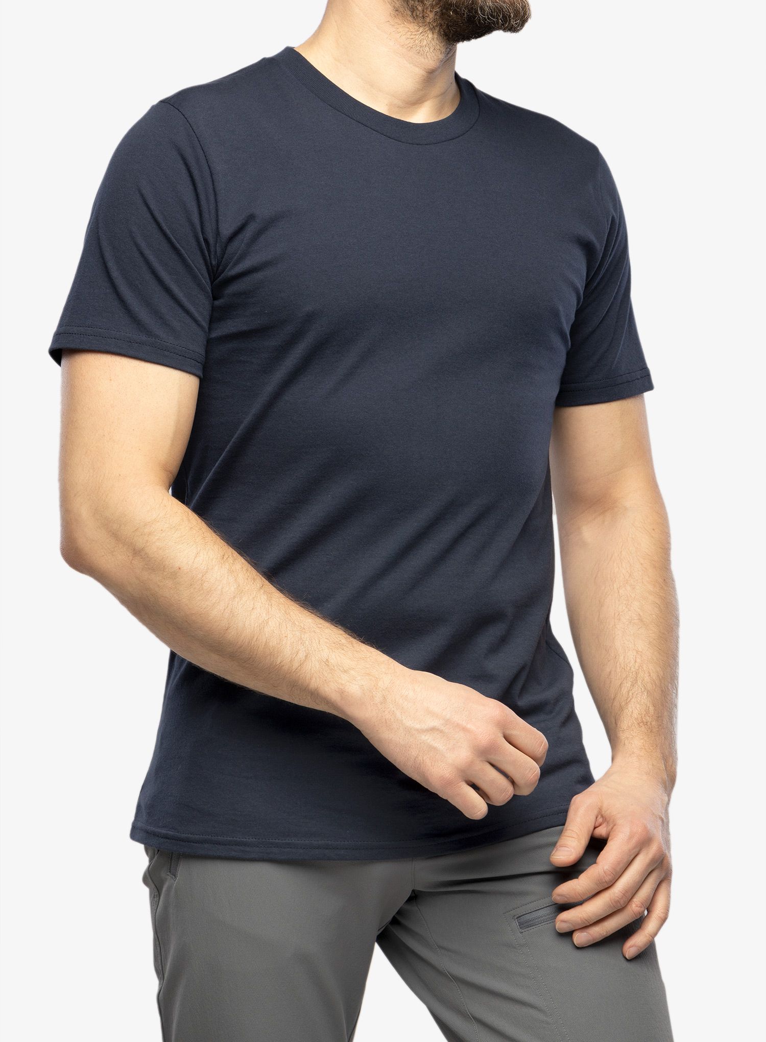 Футболка бавовняна Royal Robbins Sunset Tee s/s - navy