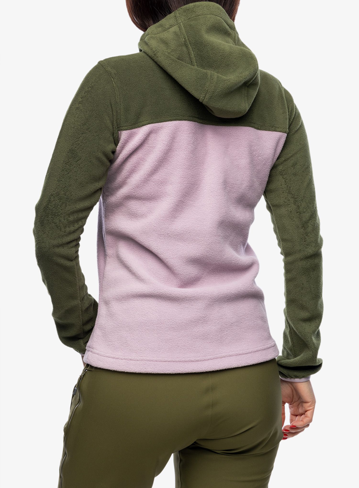Кофта флісова жіноча SCOTT Defined Original Fleece Pullover - fir green/cloud pink