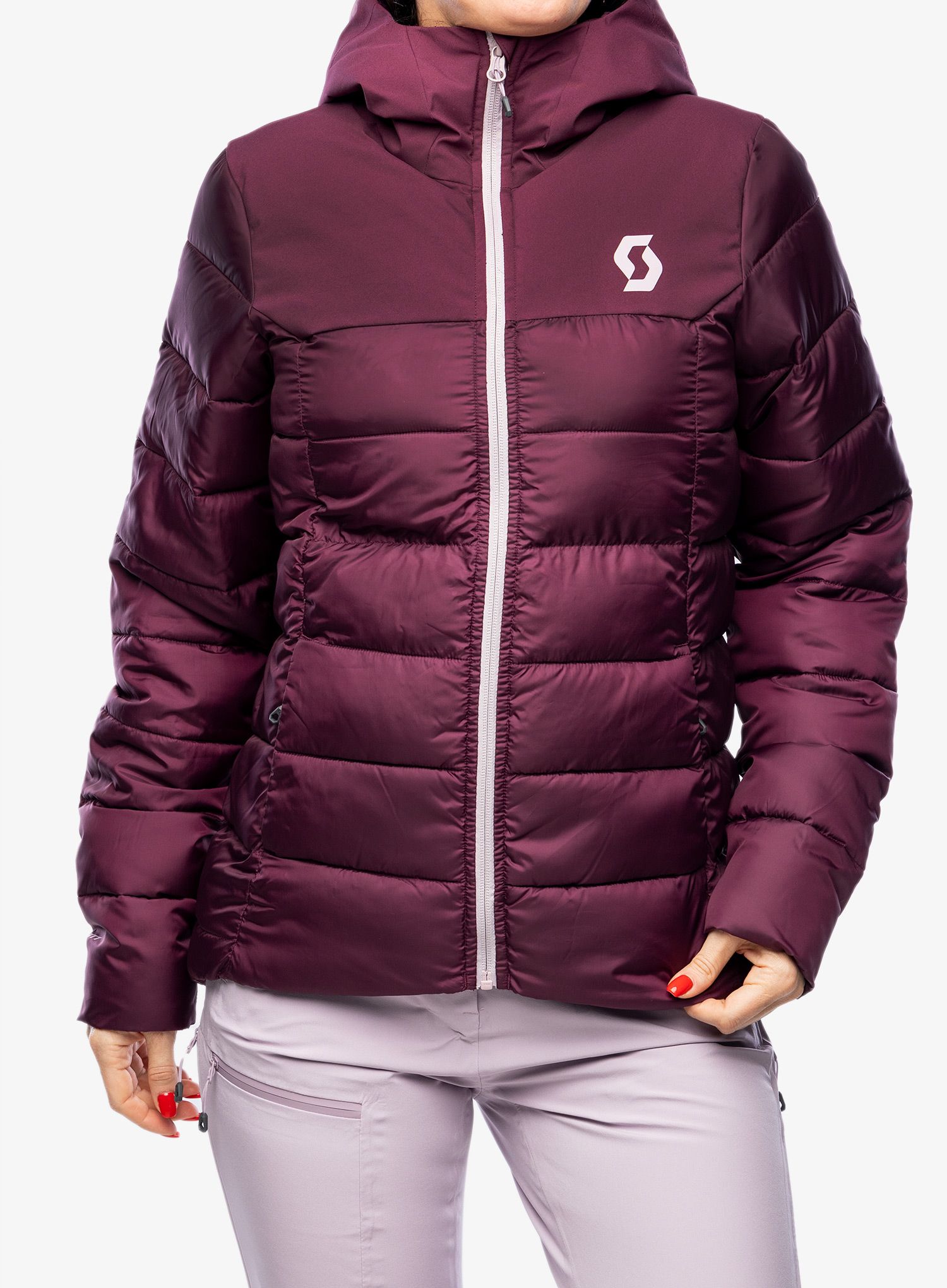 Куртка утеплена жіноча SCOTT Insuloft Warm Jacket - wild red