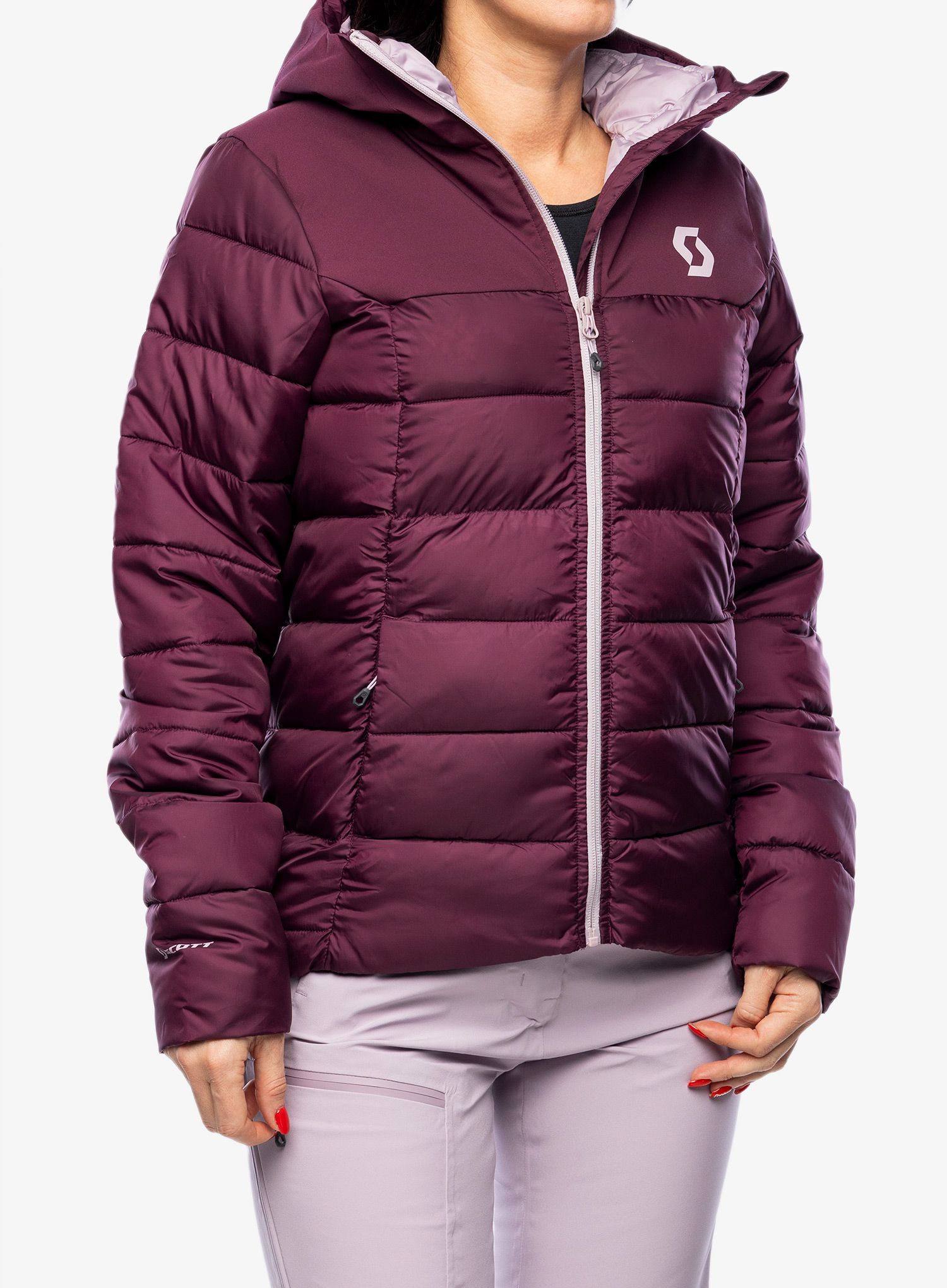 Куртка утеплена жіноча SCOTT Insuloft Warm Jacket - wild red