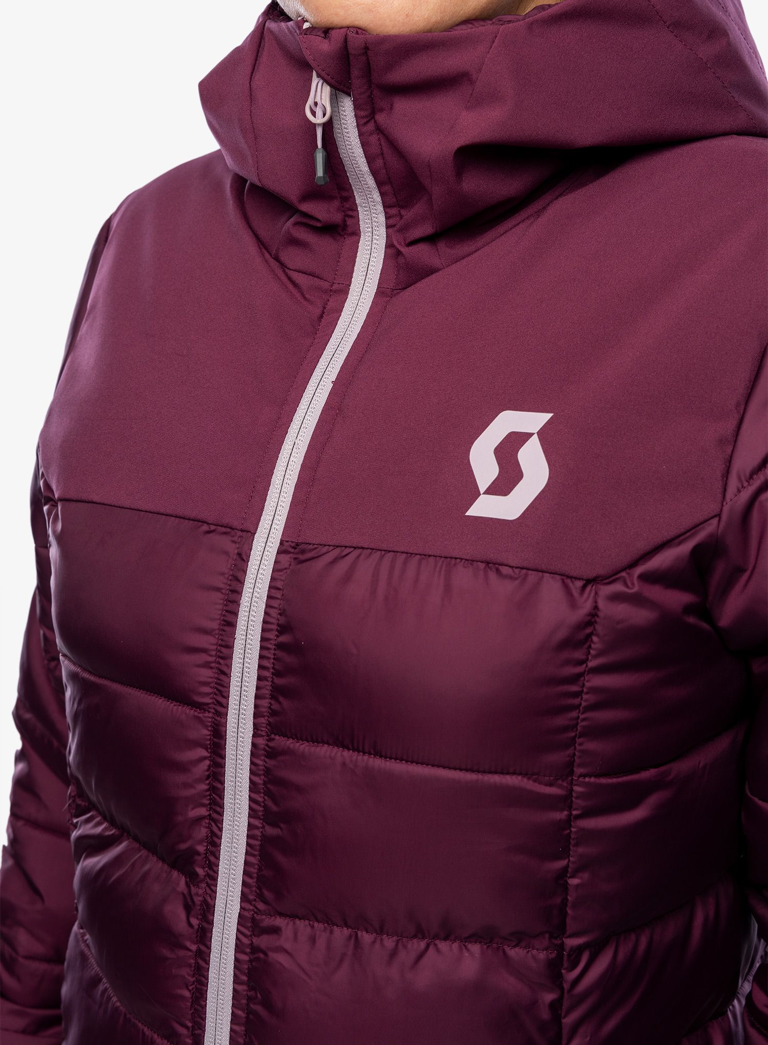 Куртка утеплена жіноча SCOTT Insuloft Warm Jacket - wild red