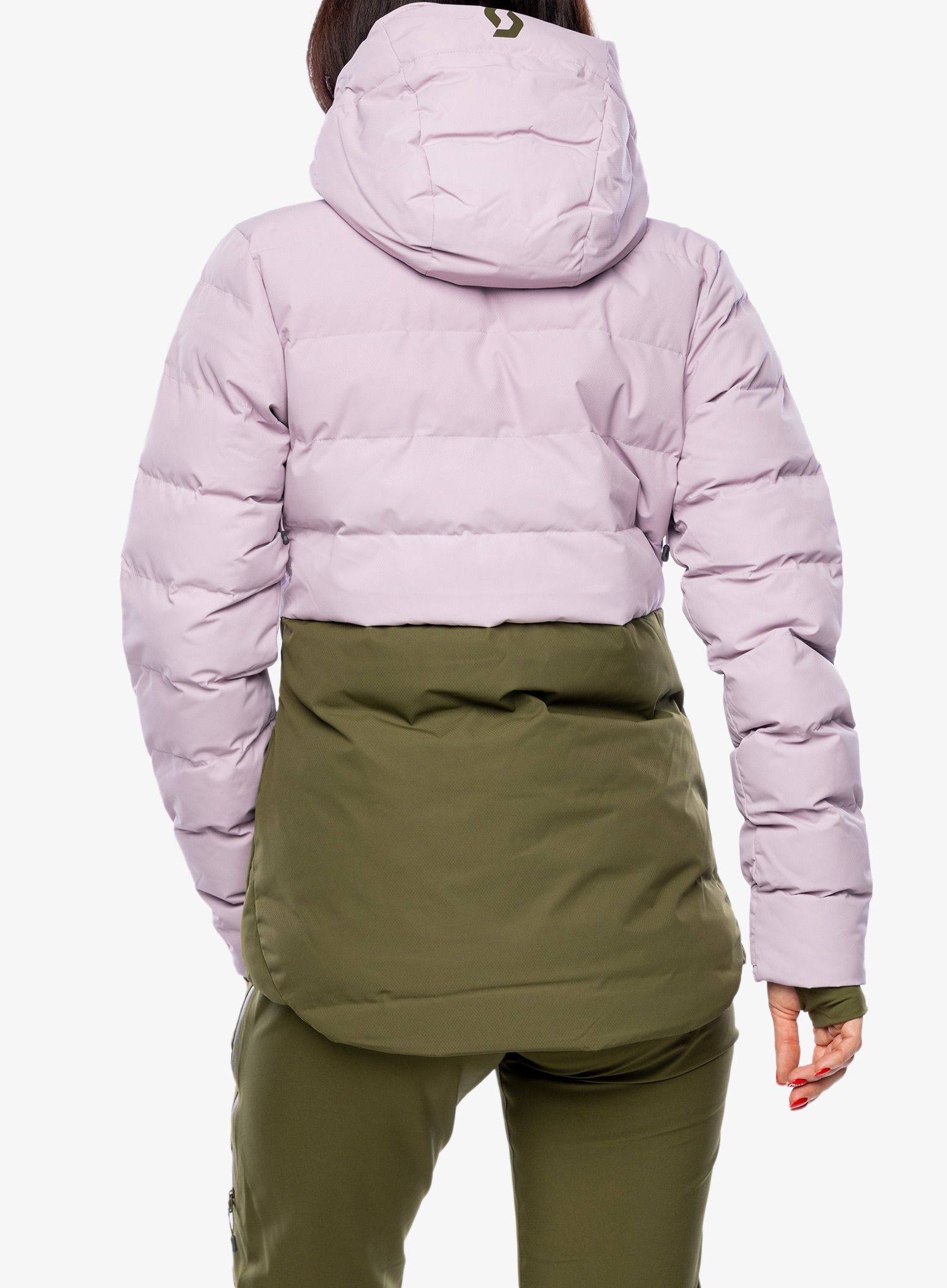 Куртка жіноча SCOTT Jacket W's Ultimate Warm - cloud pink/fir green