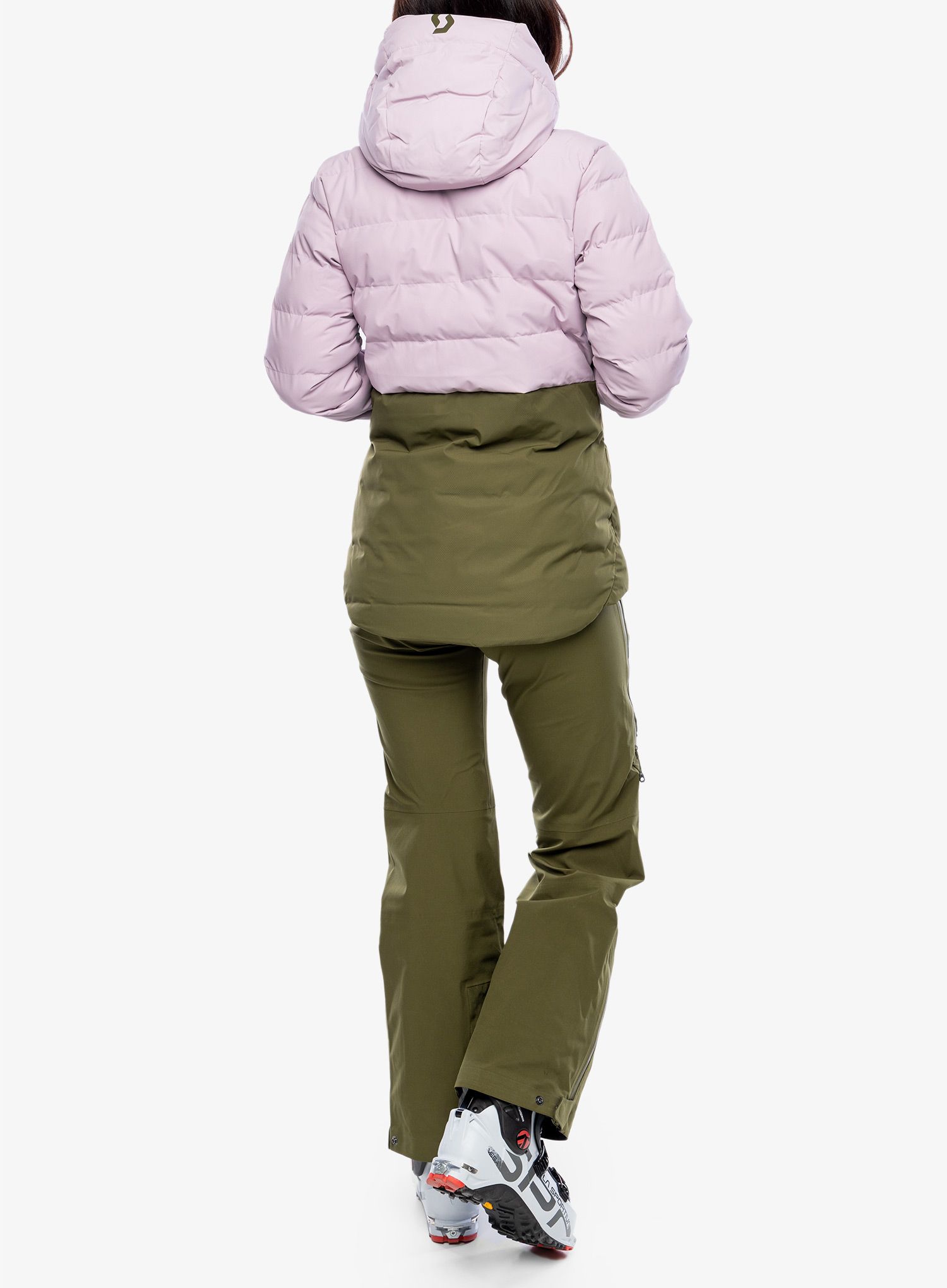 Куртка жіноча SCOTT Jacket W's Ultimate Warm - cloud pink/fir green