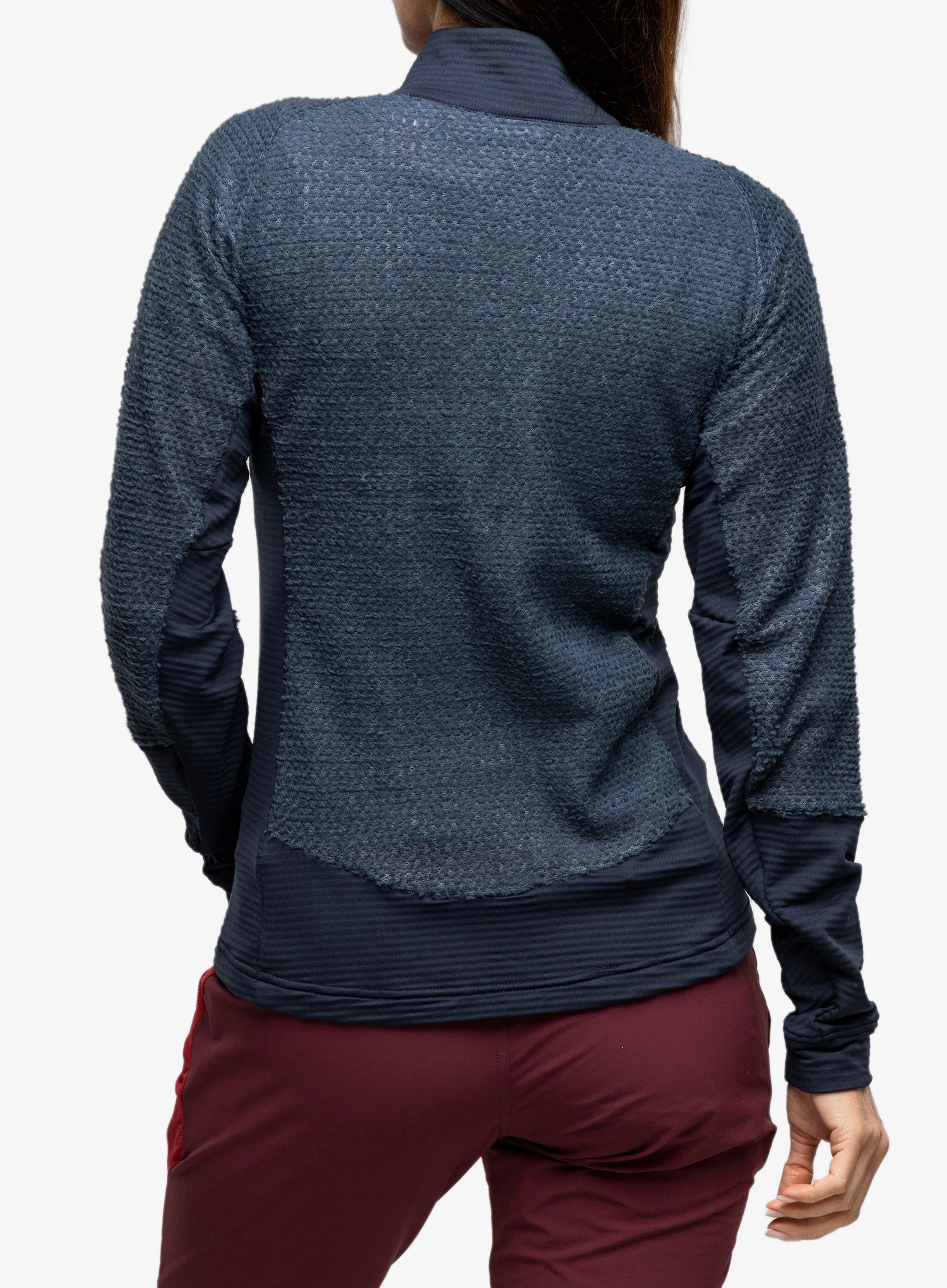 Кофта трекінгова жіноча SCOTT Explorair Alpha Raw - metal blue/blue