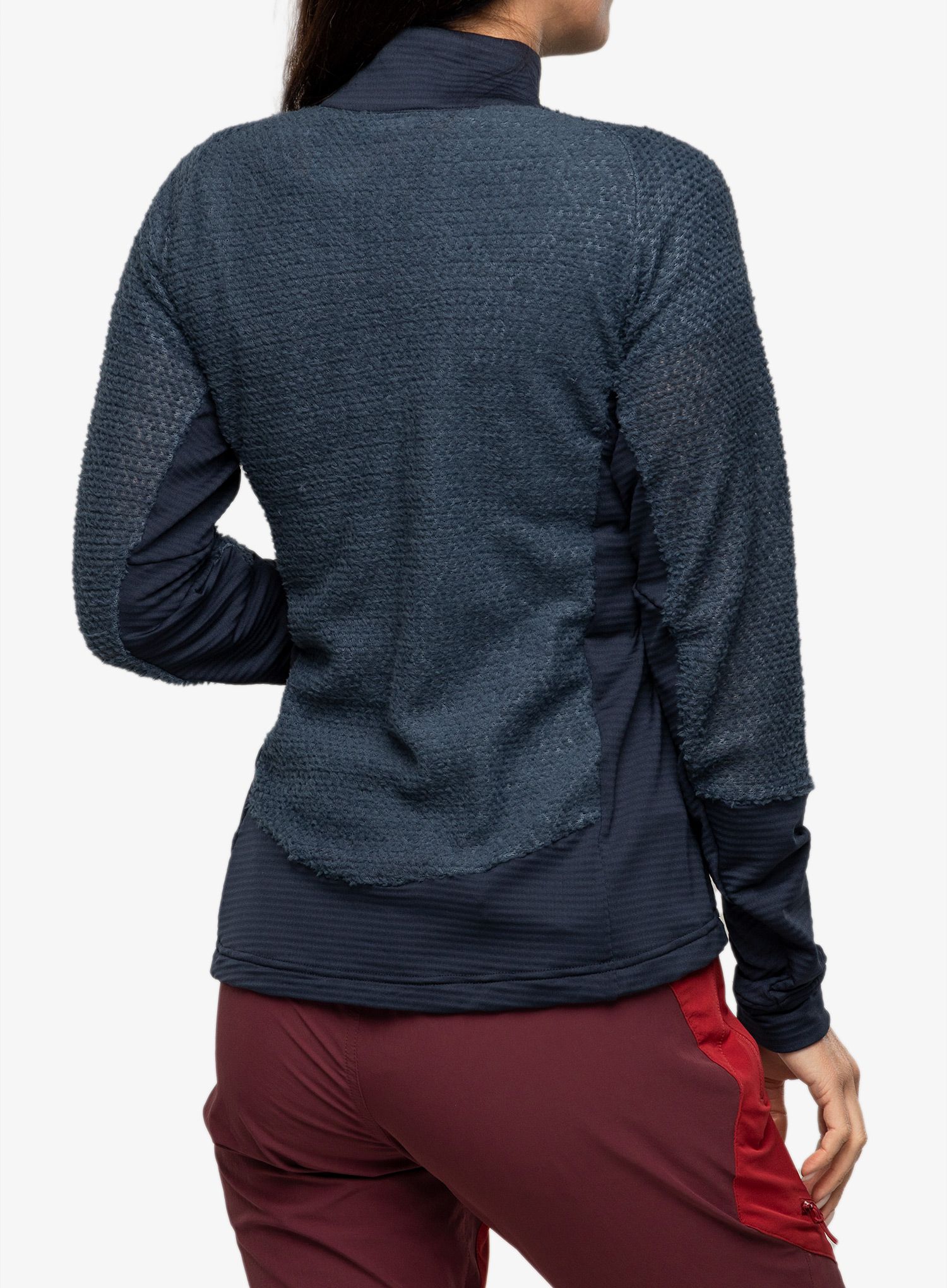 Кофта трекінгова жіноча SCOTT Explorair Alpha Raw - metal blue/blue