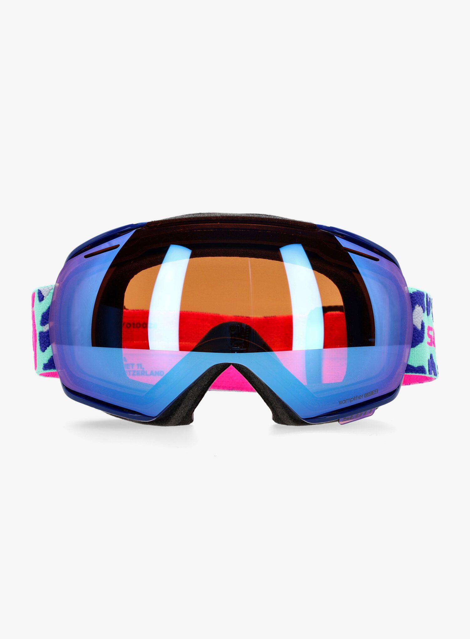 Окуляри лижні SCOTT Goggle Linx - m.green/n.pink en.blue chrome