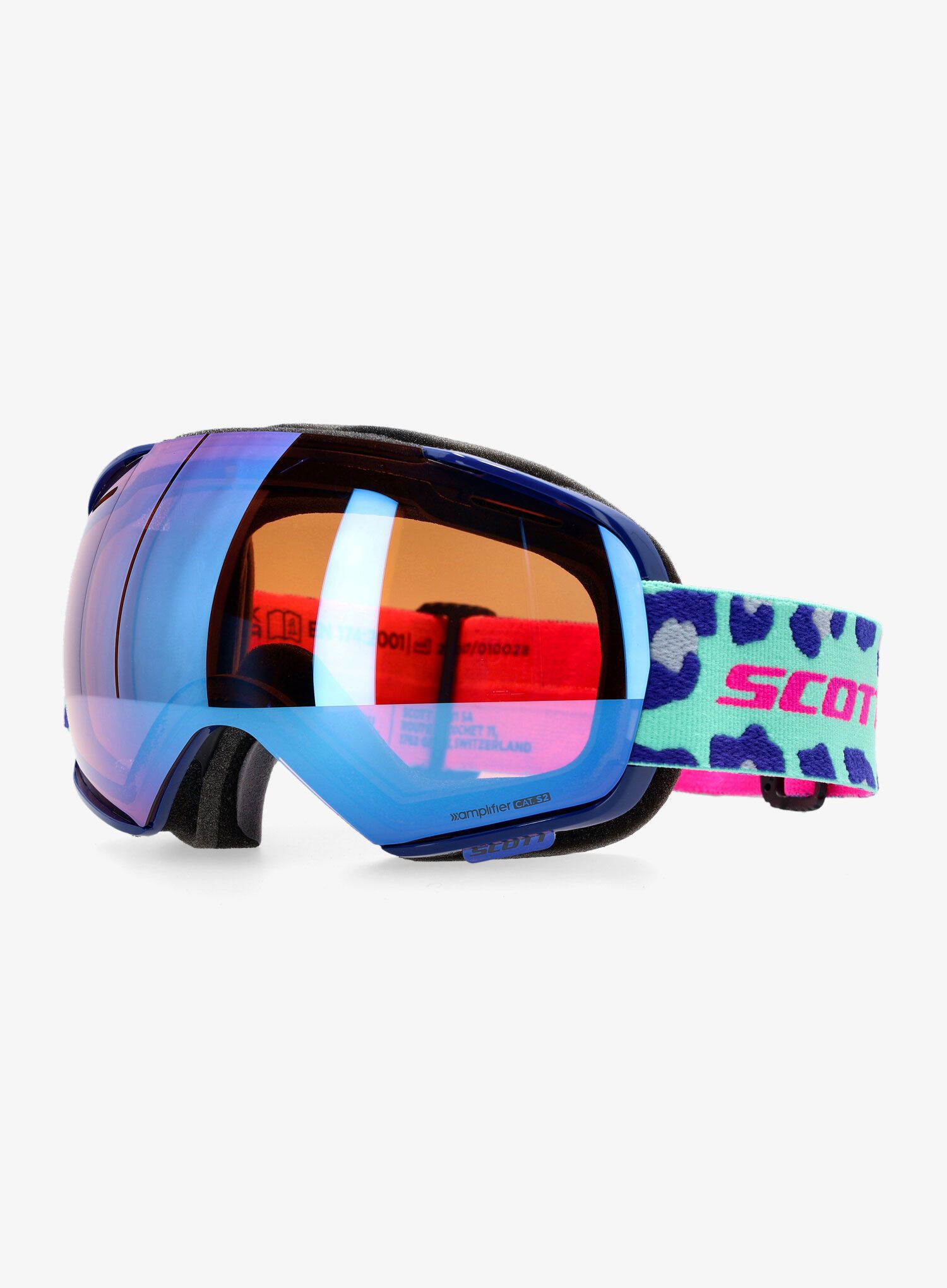 Окуляри лижні SCOTT Goggle Linx - m.green/n.pink en.blue chrome