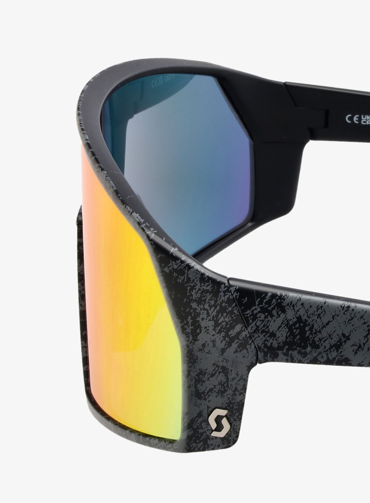 Окуляри для велосипедистів SCOTT Pro Shield - marble black/teal chrome