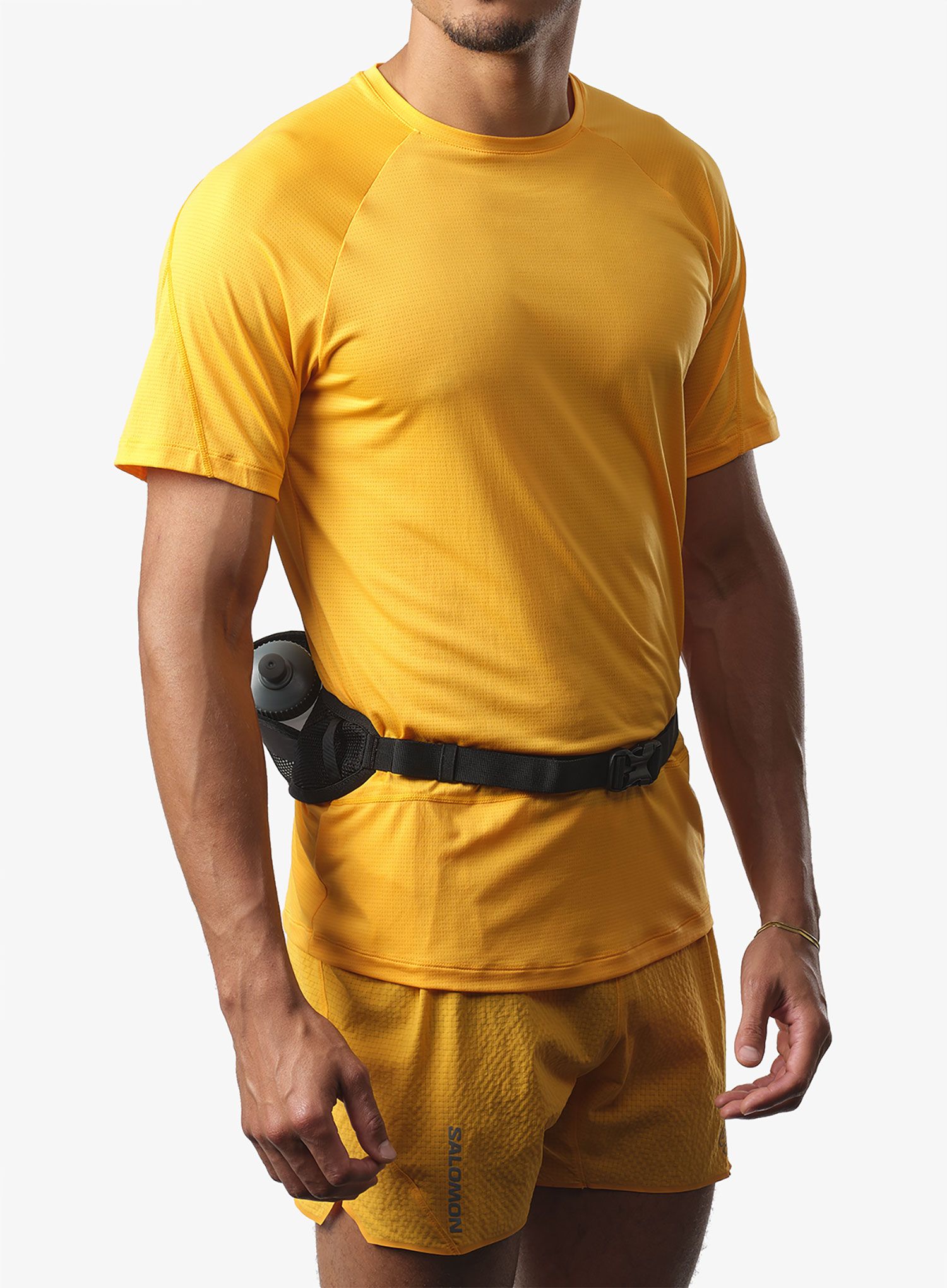 Пояс для бігу Salomon Active Belt 3D Bottle - black