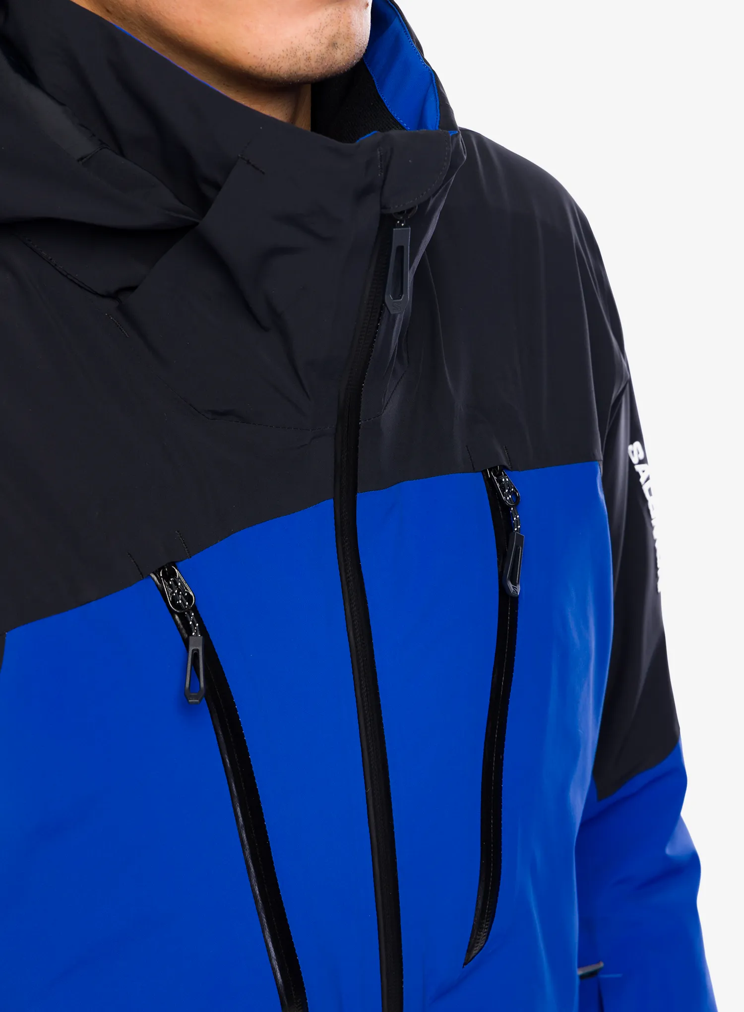 Куртка лижна Salomon Brilliant Jacket - surf the web/deep black