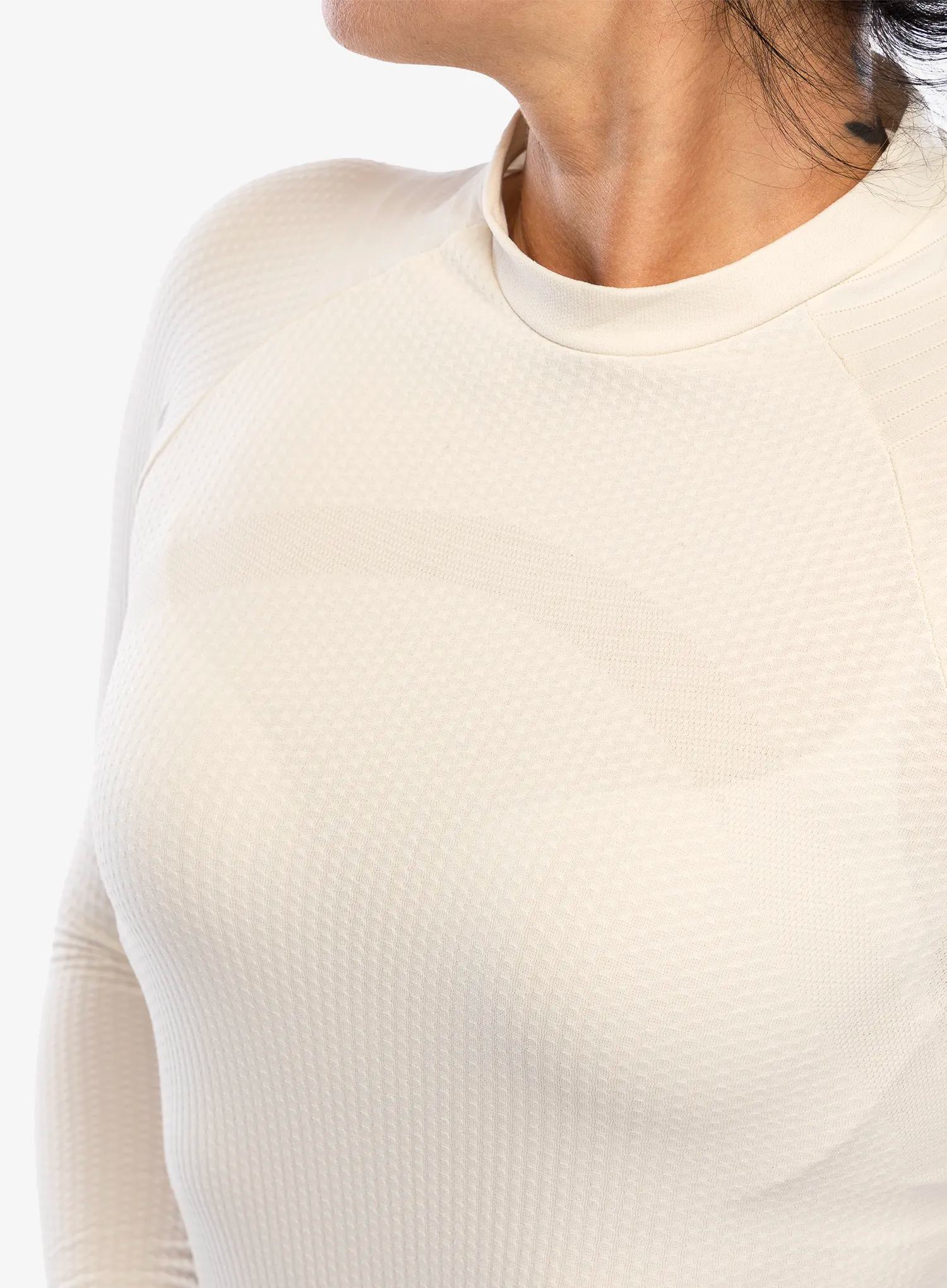 Термокофта жіноча Salomon Essential Warm L/S Top - rainy day