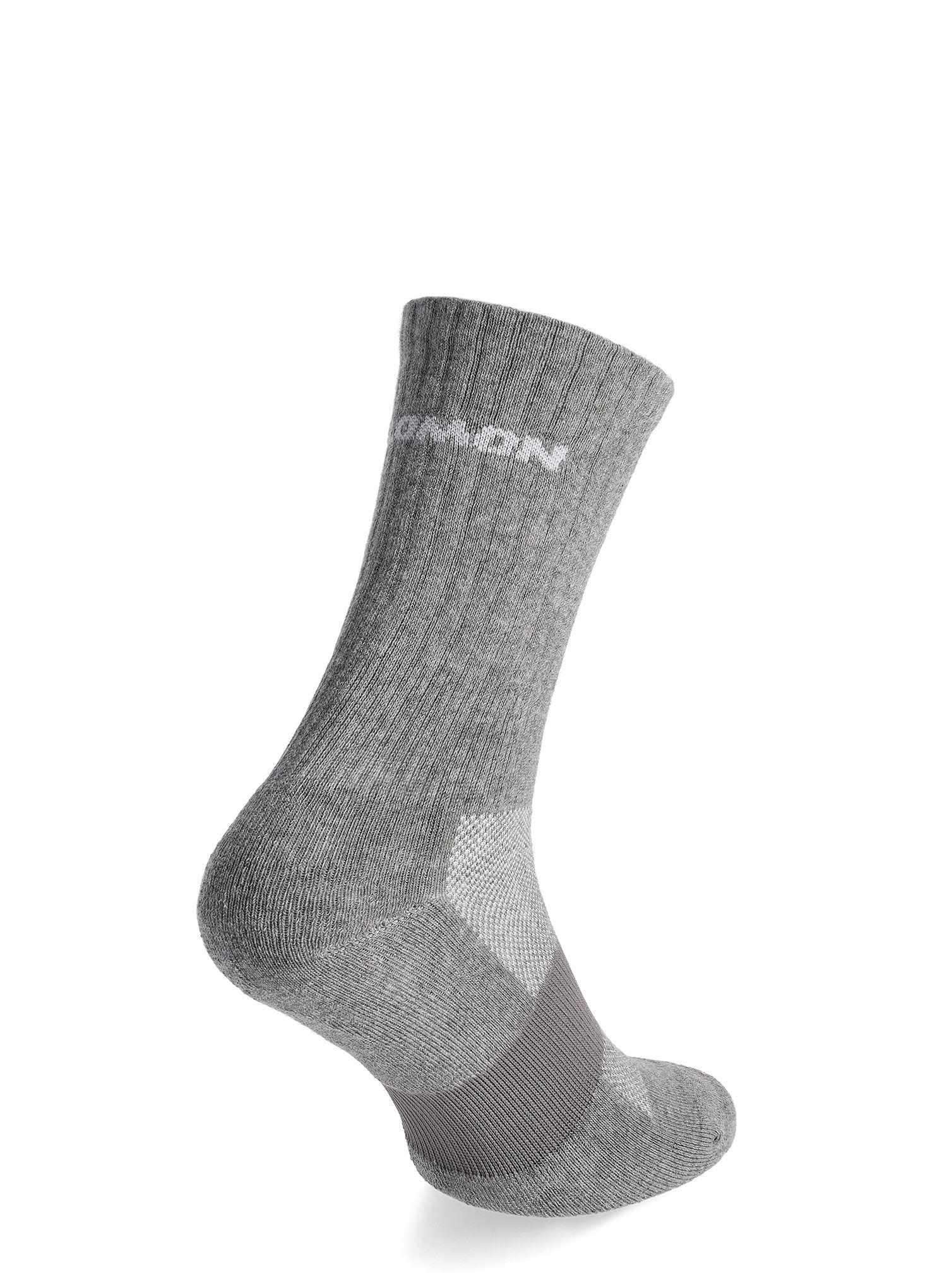 Шкарпетки туристичні Salomon Evasion Crew 2-Pack - light grey/heather