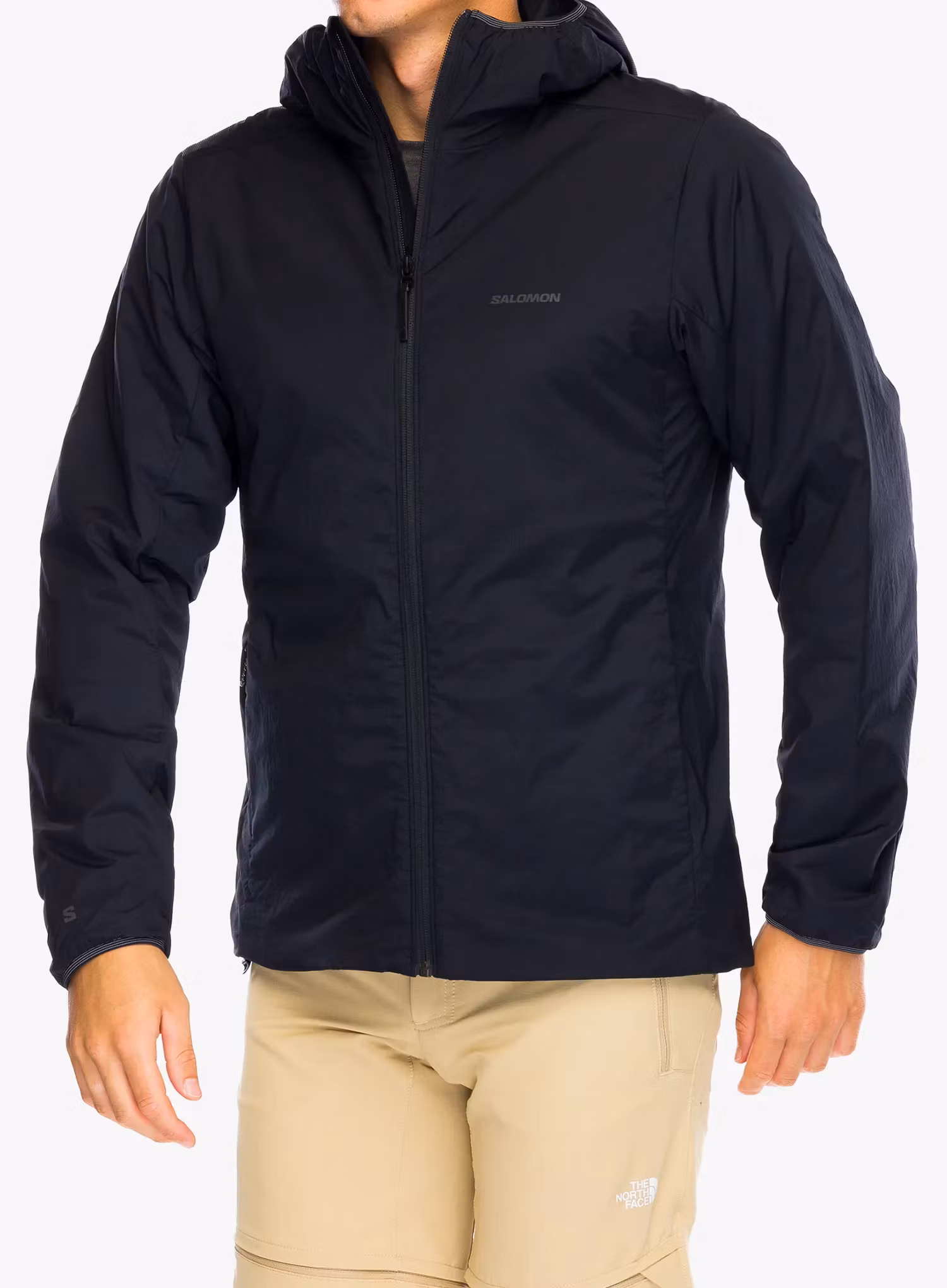 Куртка утеплена Salomon Mountain Flex Jacket HD - deep black