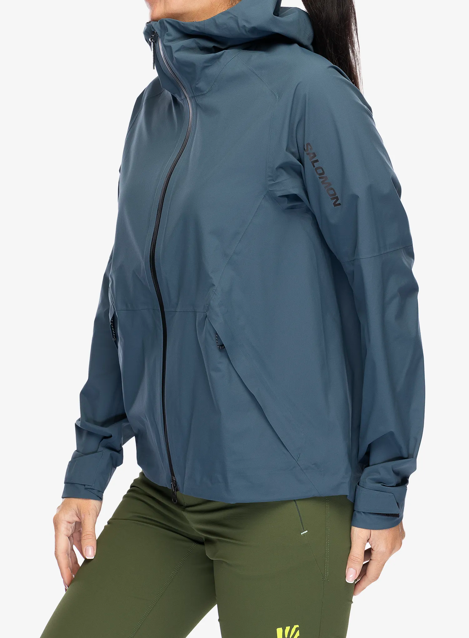 Куртка з мембраною жіноча Salomon Outerpath Jacket - midnight navy