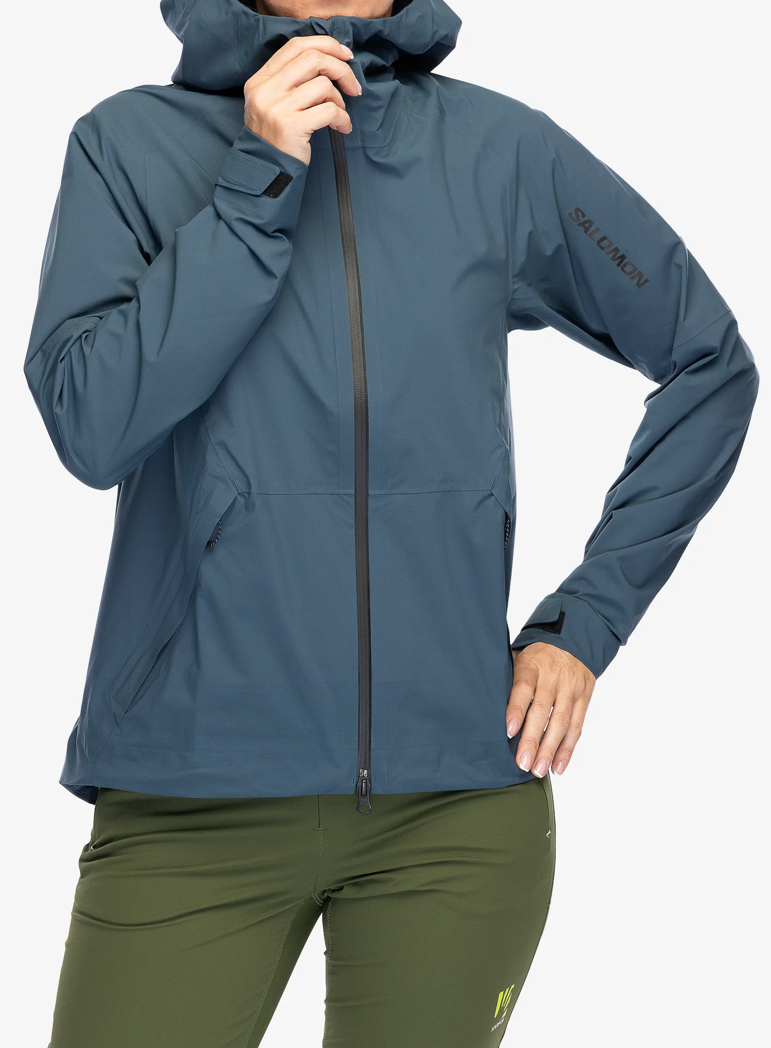 Куртка з мембраною жіноча Salomon Outerpath Jacket - midnight navy