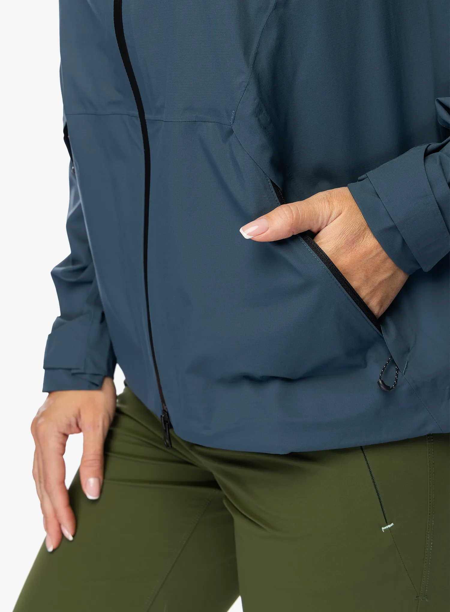 Куртка з мембраною жіноча Salomon Outerpath Jacket - midnight navy