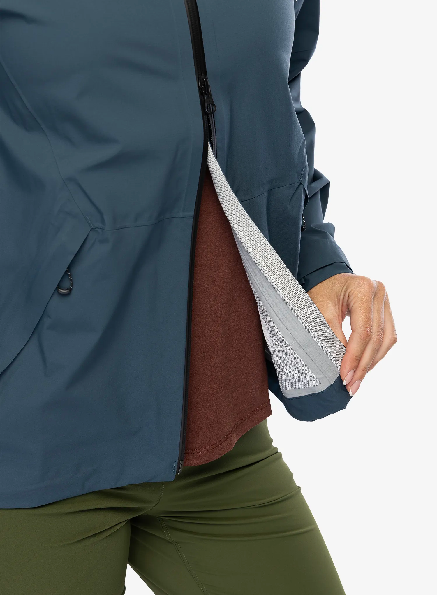 Куртка з мембраною жіноча Salomon Outerpath Jacket - midnight navy