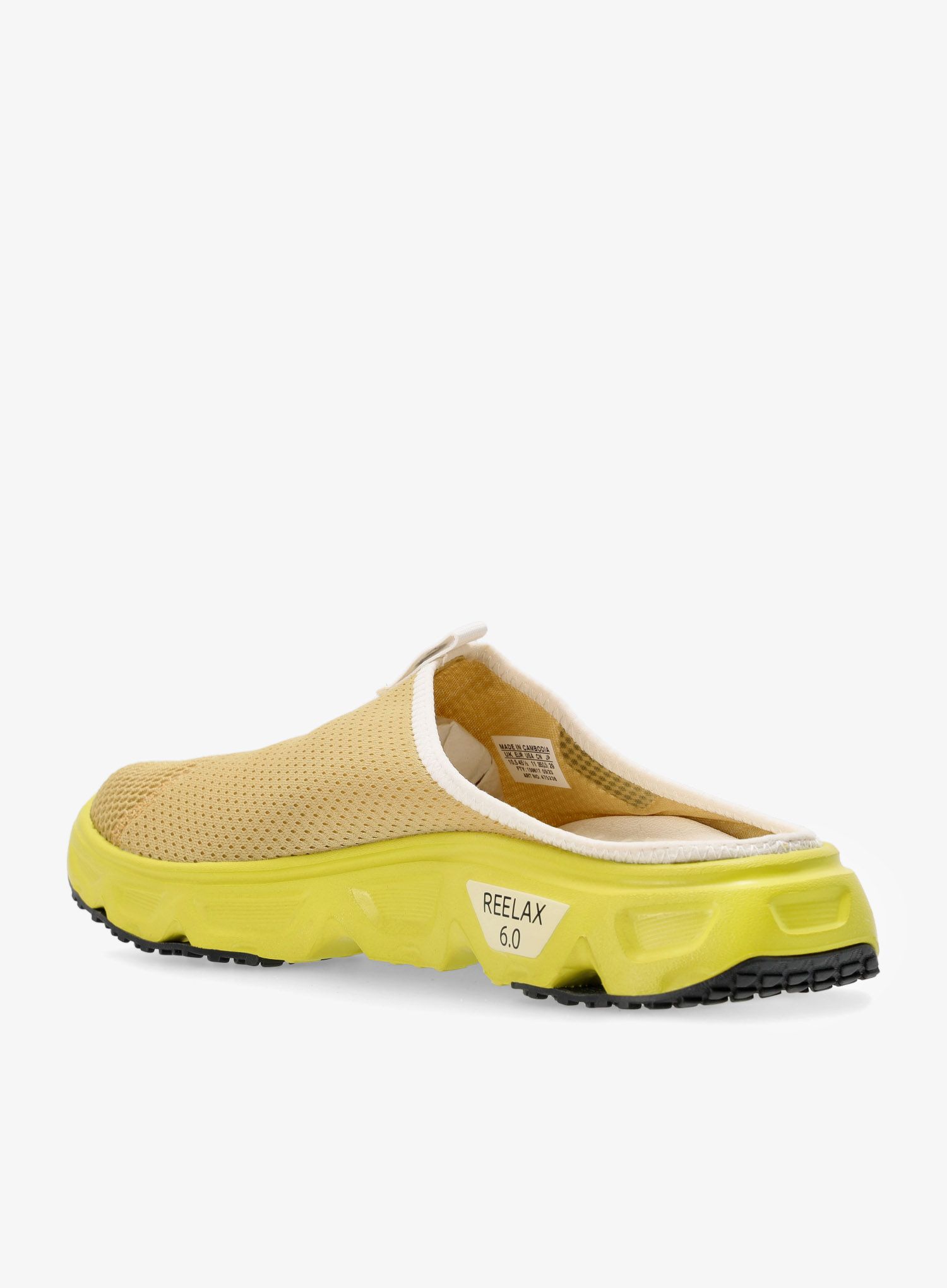 Шльопанці Salomon Reelax Slide 6.0 - moss/vanila/sulphure