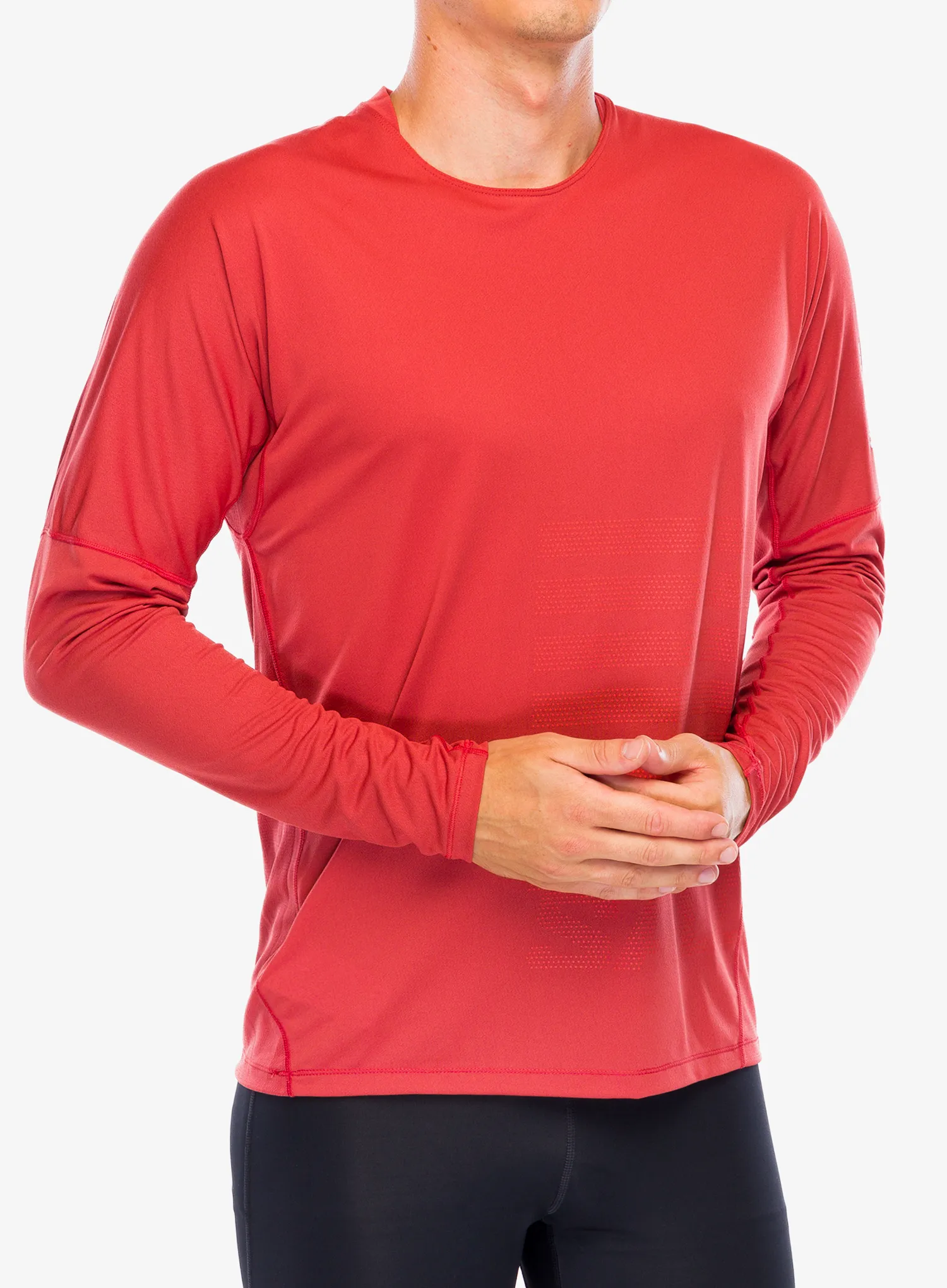 Кофта для бігу Salomon Sense Aero LS Tee GFX - tandoor
