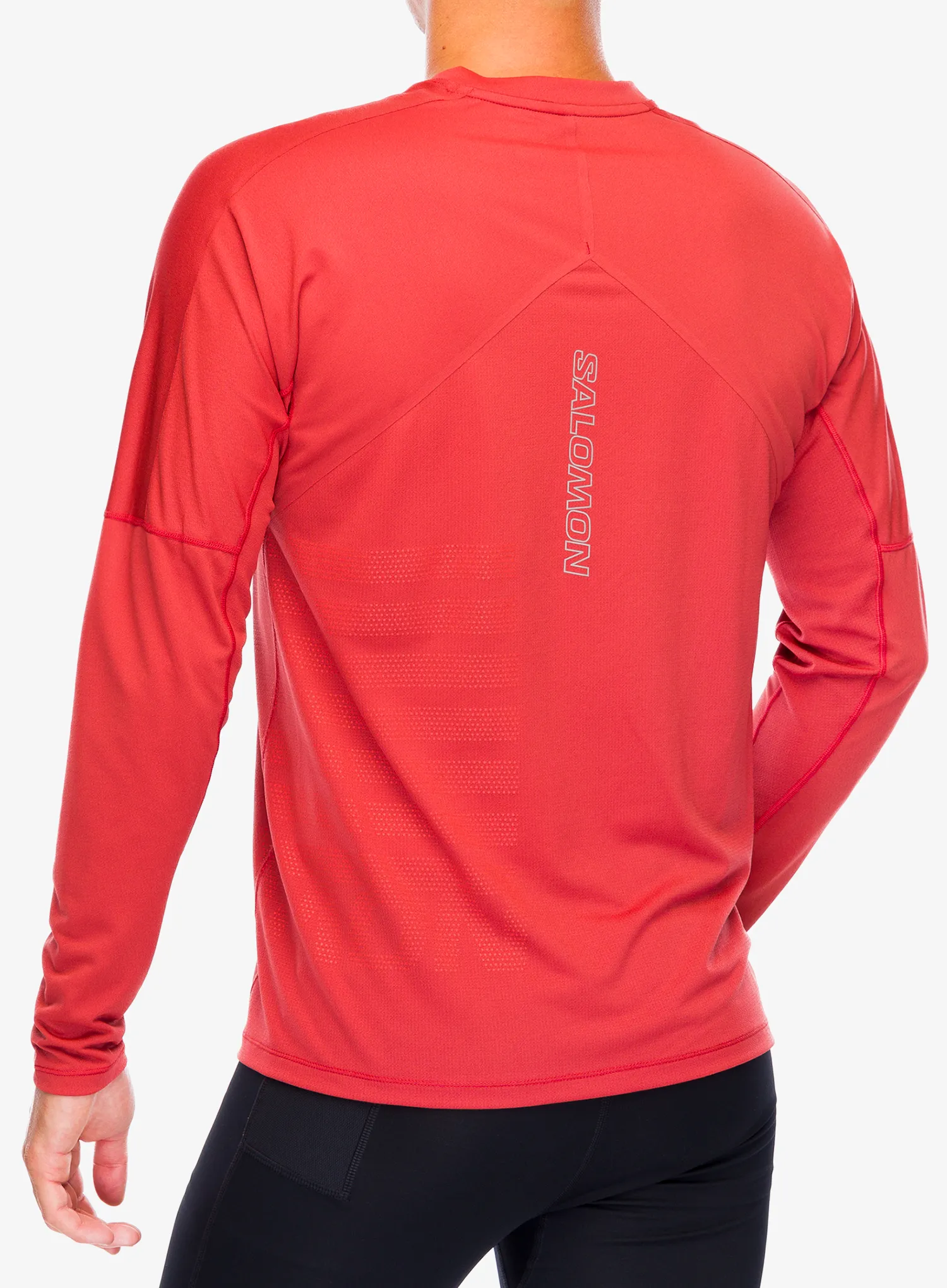 Кофта для бігу Salomon Sense Aero LS Tee GFX - tandoor