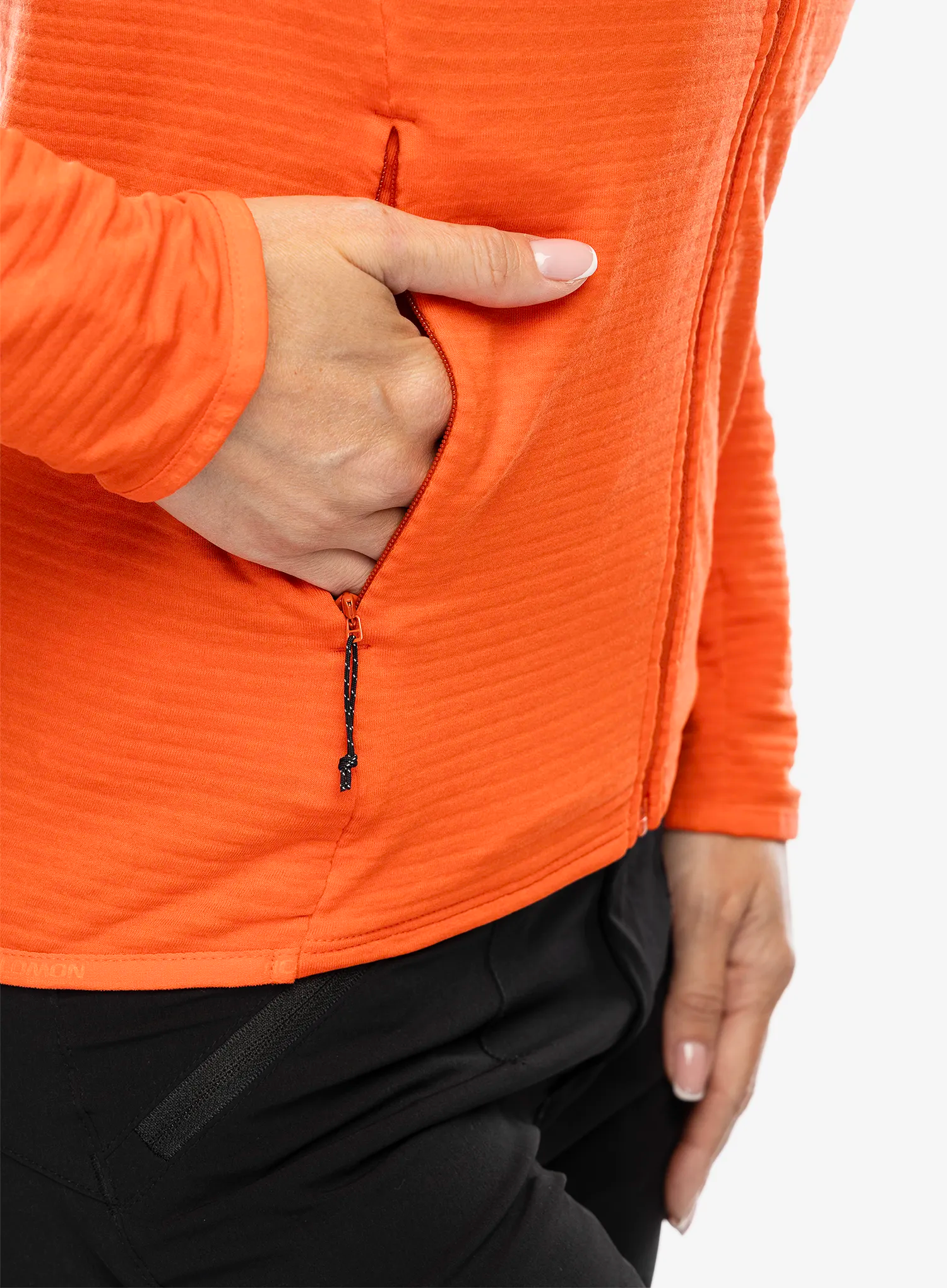 Фліска жіноча Salomon Essential Lightwarm FZ - cherry tomato