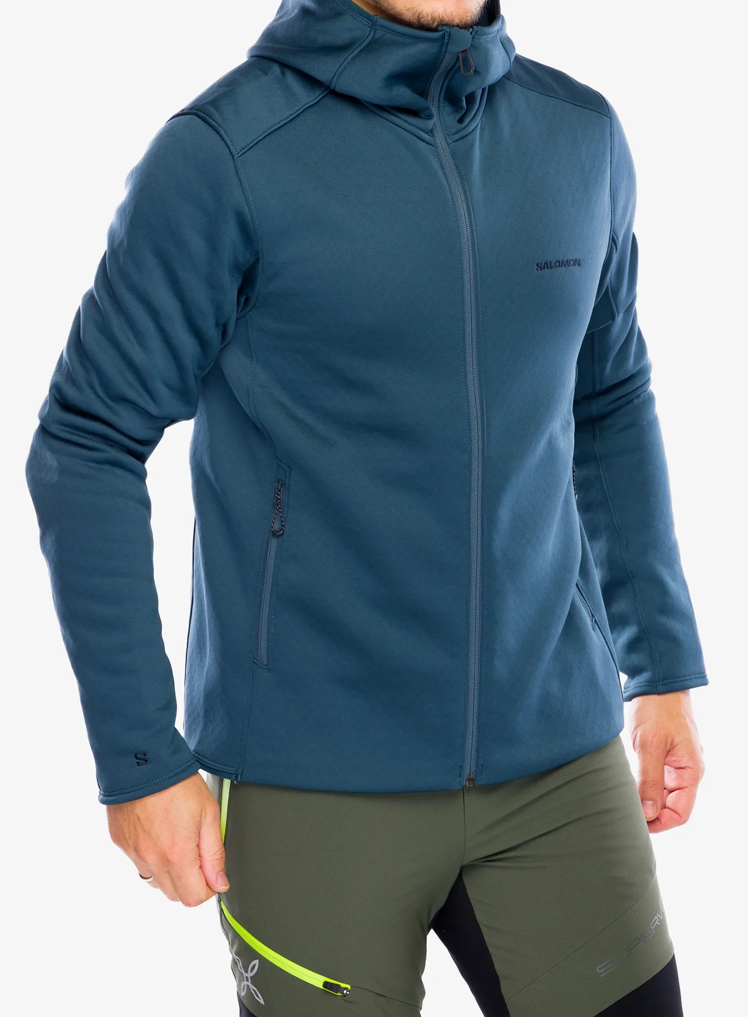 Кофта флісова Salomon Essential Midwarm HD - midnight navy