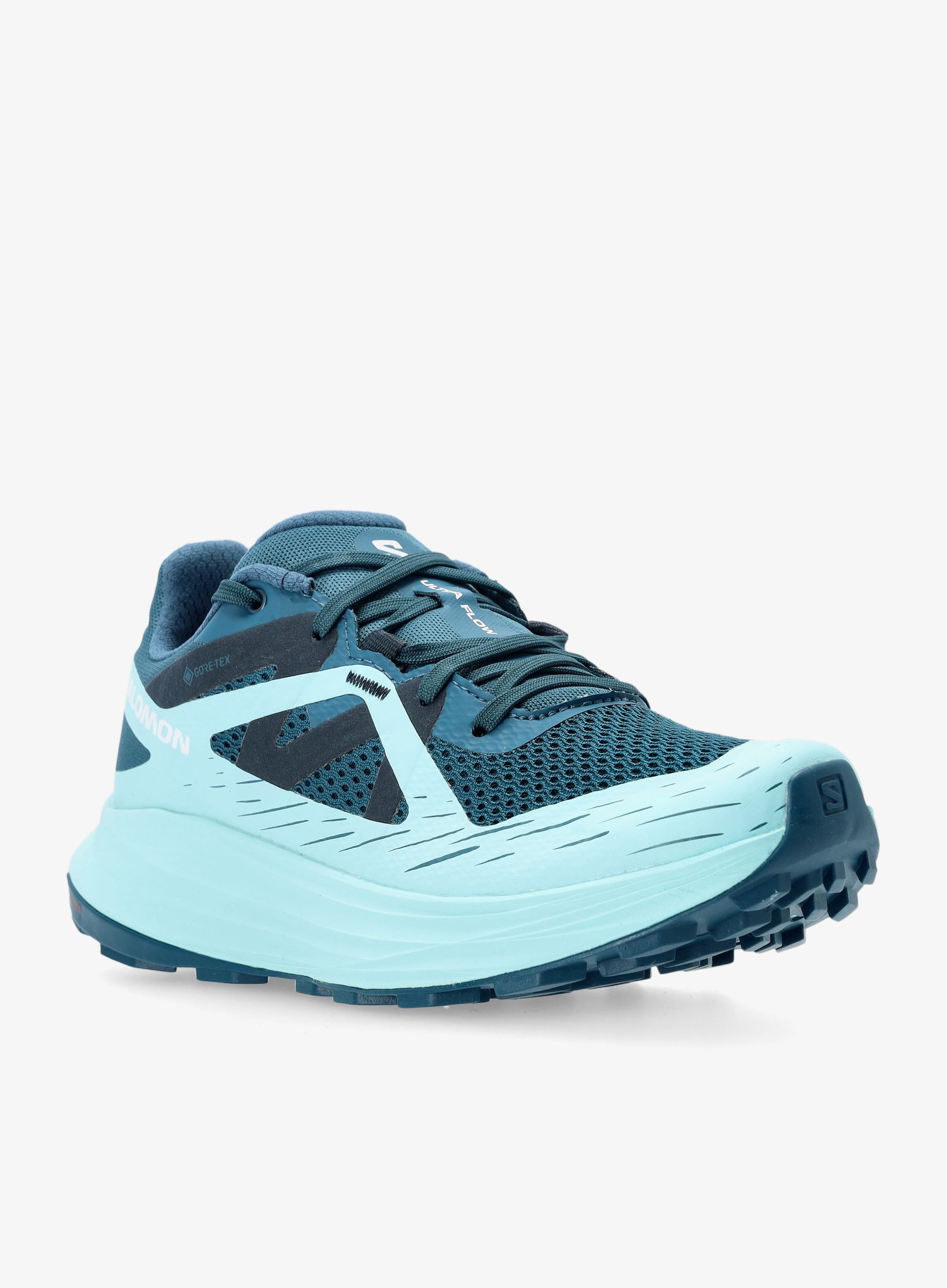 Черевики для трейлу жіночі Salomon Ultra Flow GTX - dive/turquoise/carbon