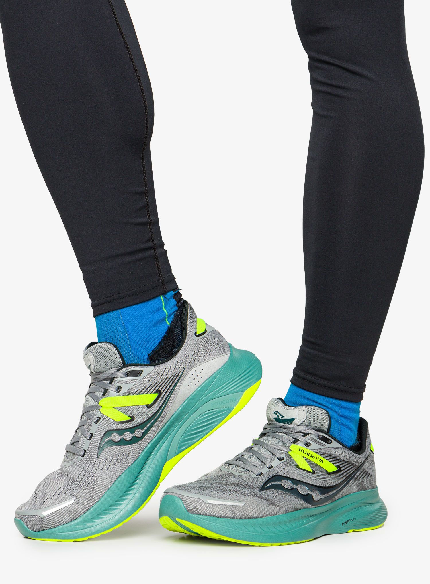 Кросівки для бігу Saucony Guide 16 - fossil/moss