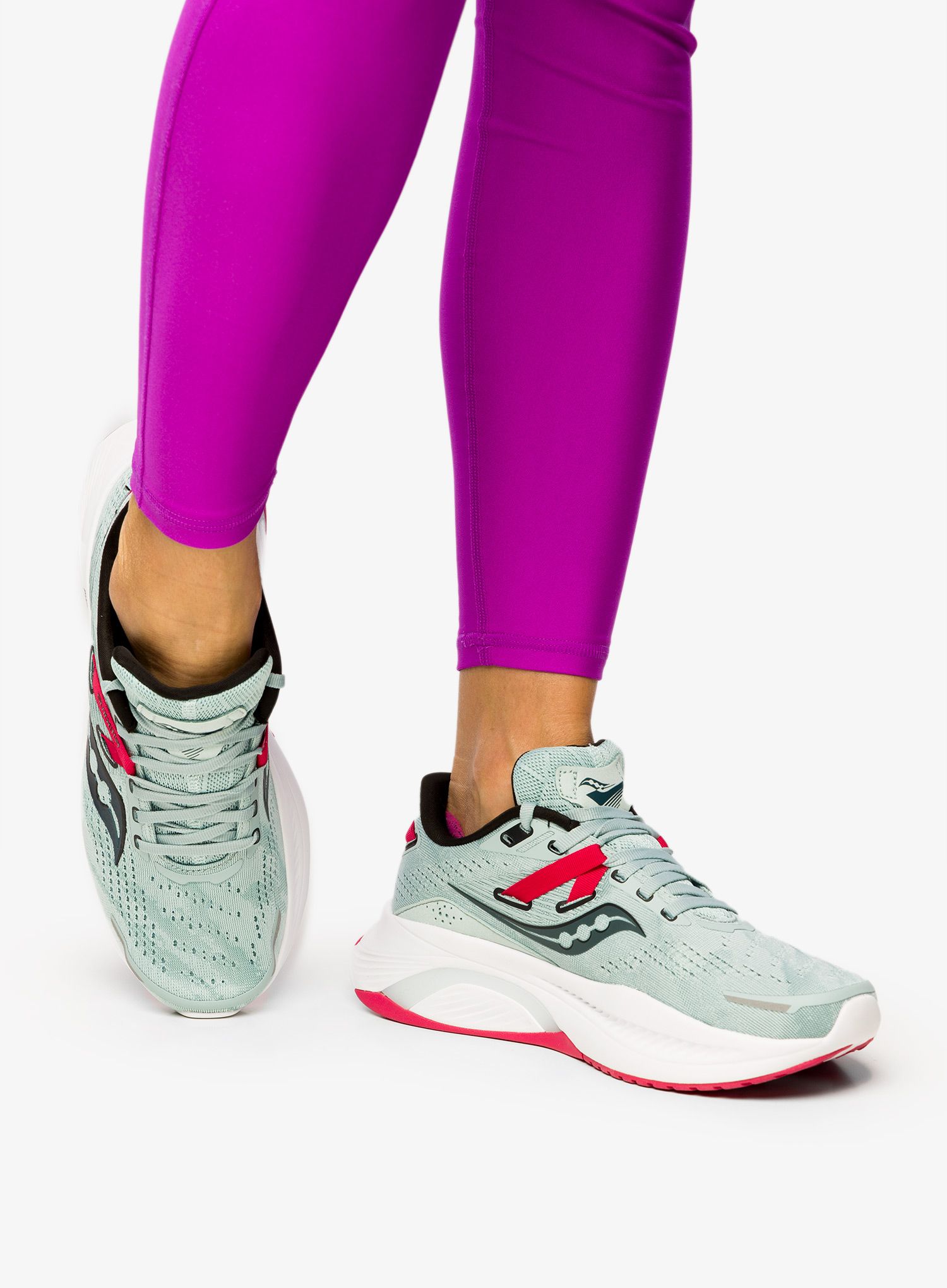 Кросівки для бігу жіночі Saucony Guide 16 - mineral/rose