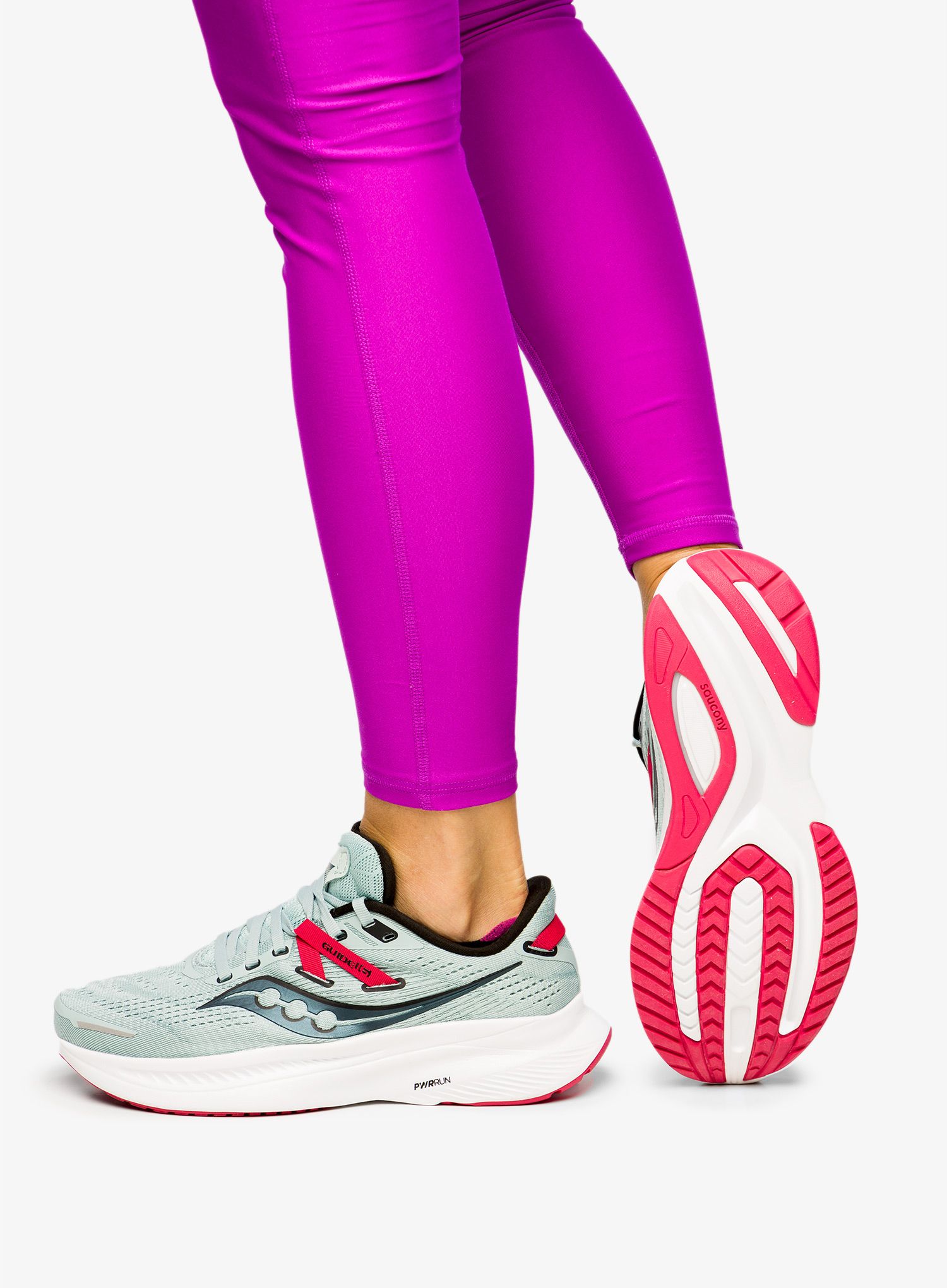 Кросівки для бігу жіночі Saucony Guide 16 - mineral/rose