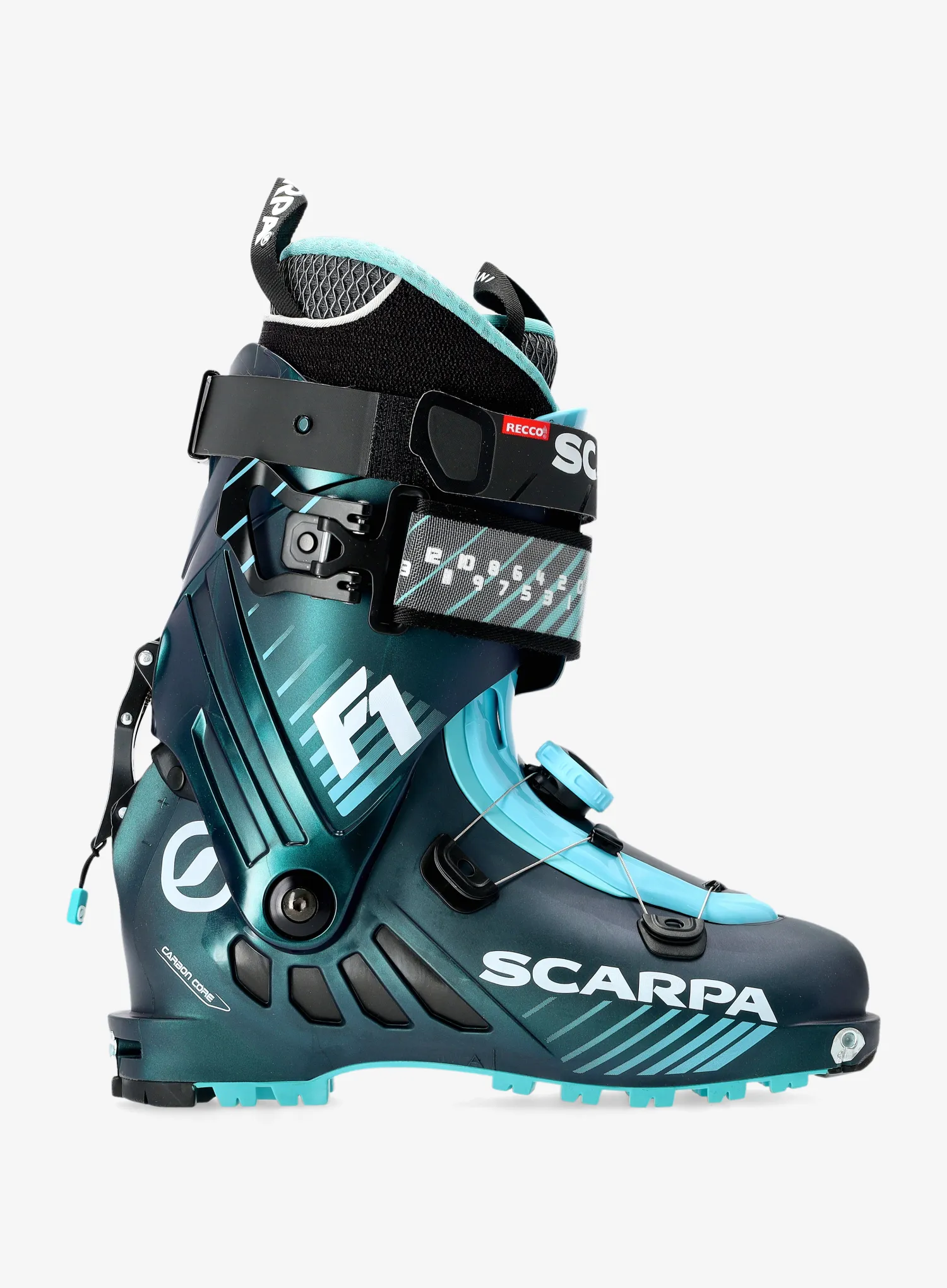 Черевики жіночі Scarpa F1 - anthracite/aqua