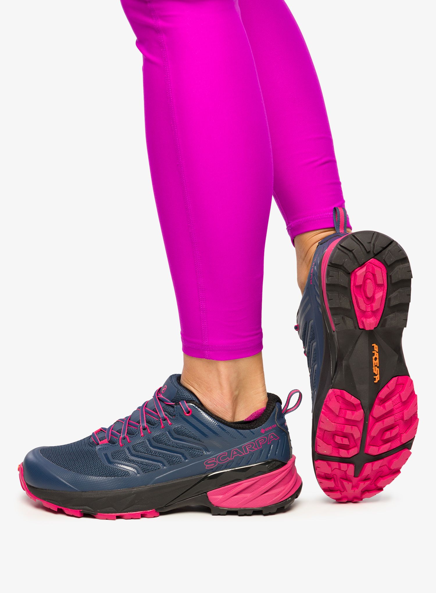 Черевики туристичні жіночі Scarpa Rush GTX - blue/fuxia