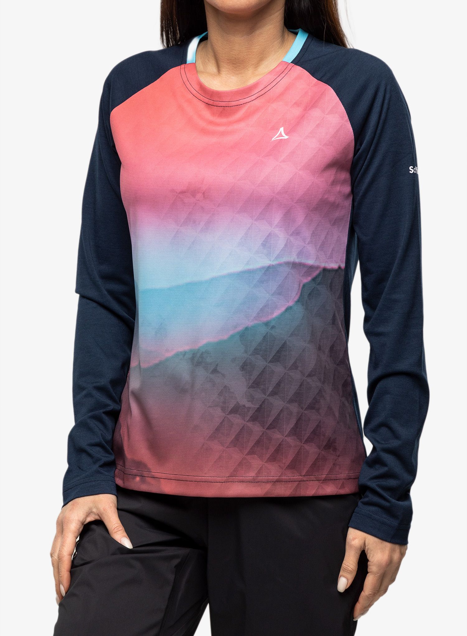 Жіноча велокофта Schoffel Longsleeve Altitude - clasping rose
