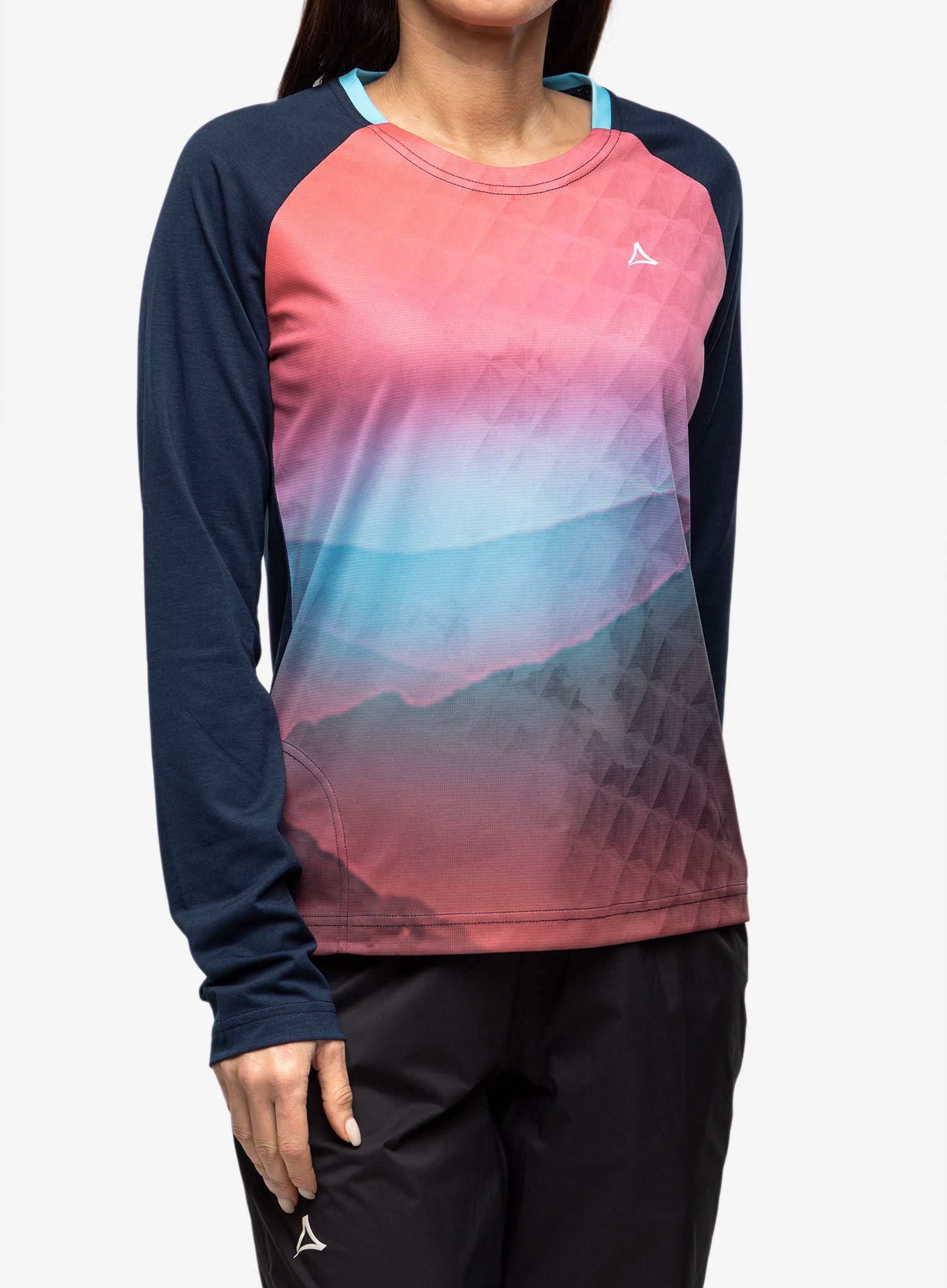 Жіноча велокофта Schoffel Longsleeve Altitude - clasping rose