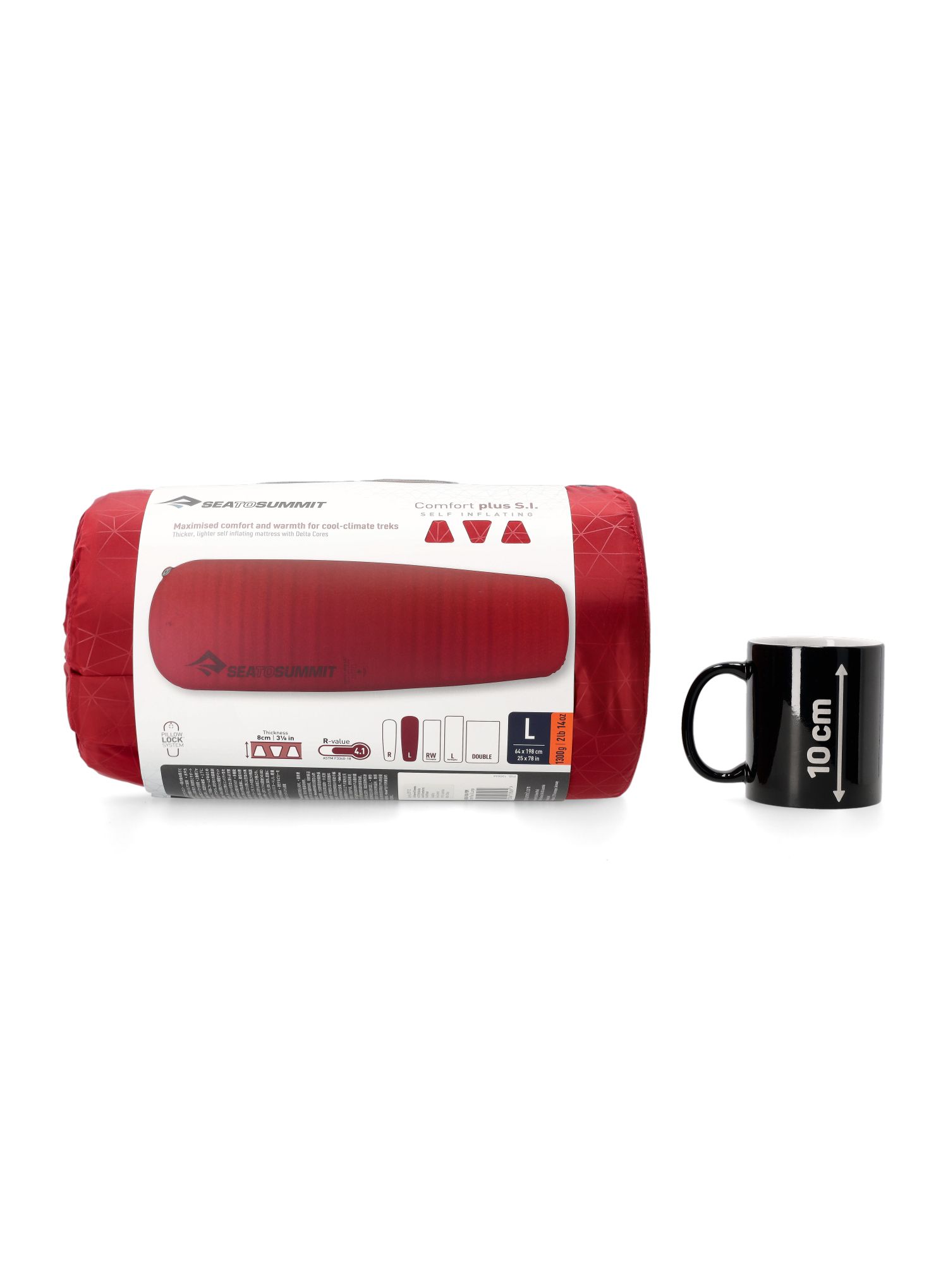 Килимок самонадувний Sea To Summit Comfort Plus S.I. Mat Large