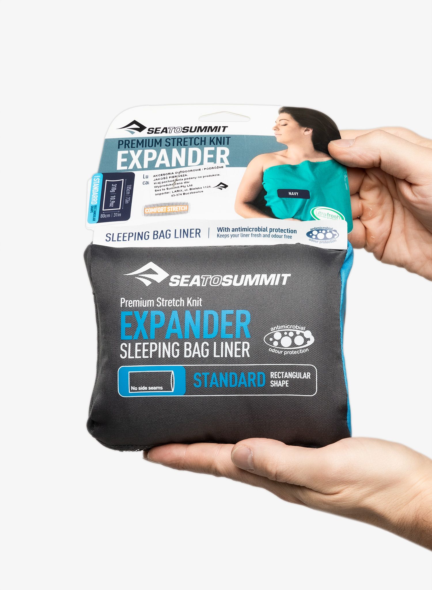 Вкладка для спальника Sea To Summit Expander Liner - Standard - navy blue
