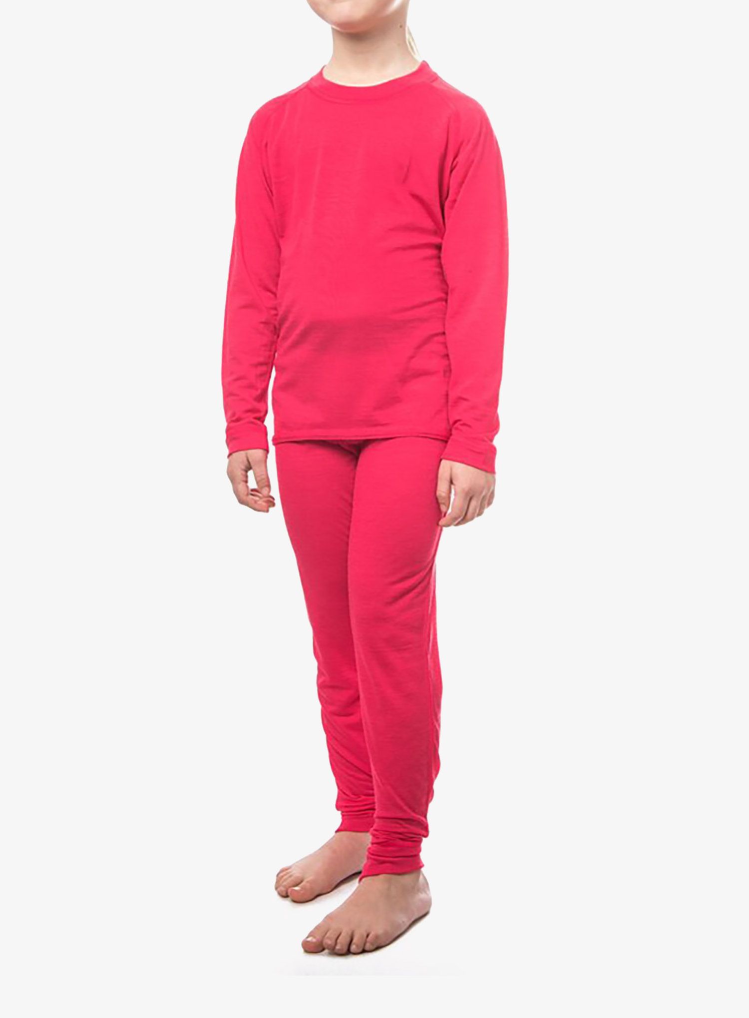 Білизна термоактивна для дітей Sensor Merino Air Set Tee LS + Underpants - magenta