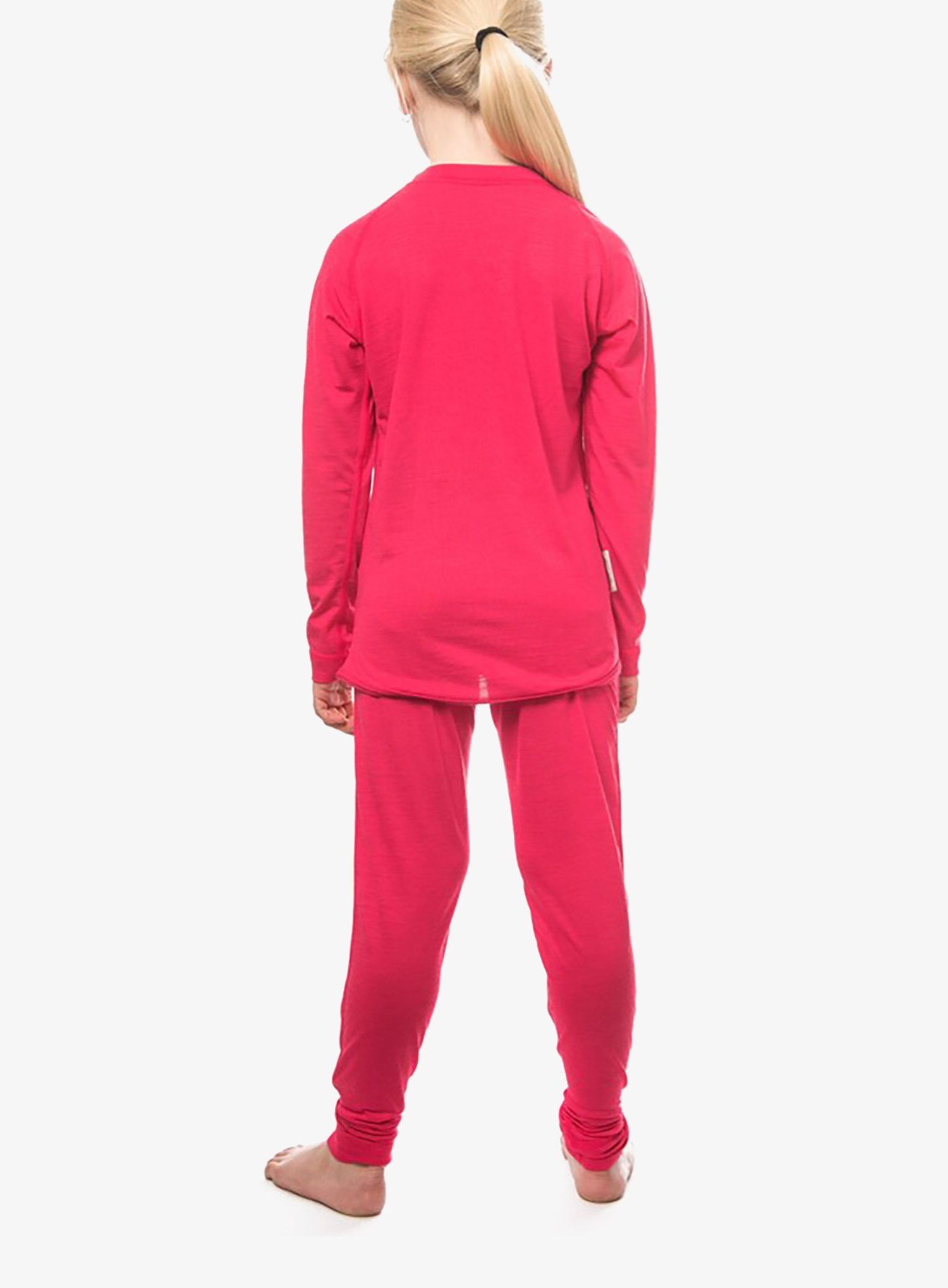 Білизна термоактивна для дітей Sensor Merino Air Set Tee LS + Underpants - magenta
