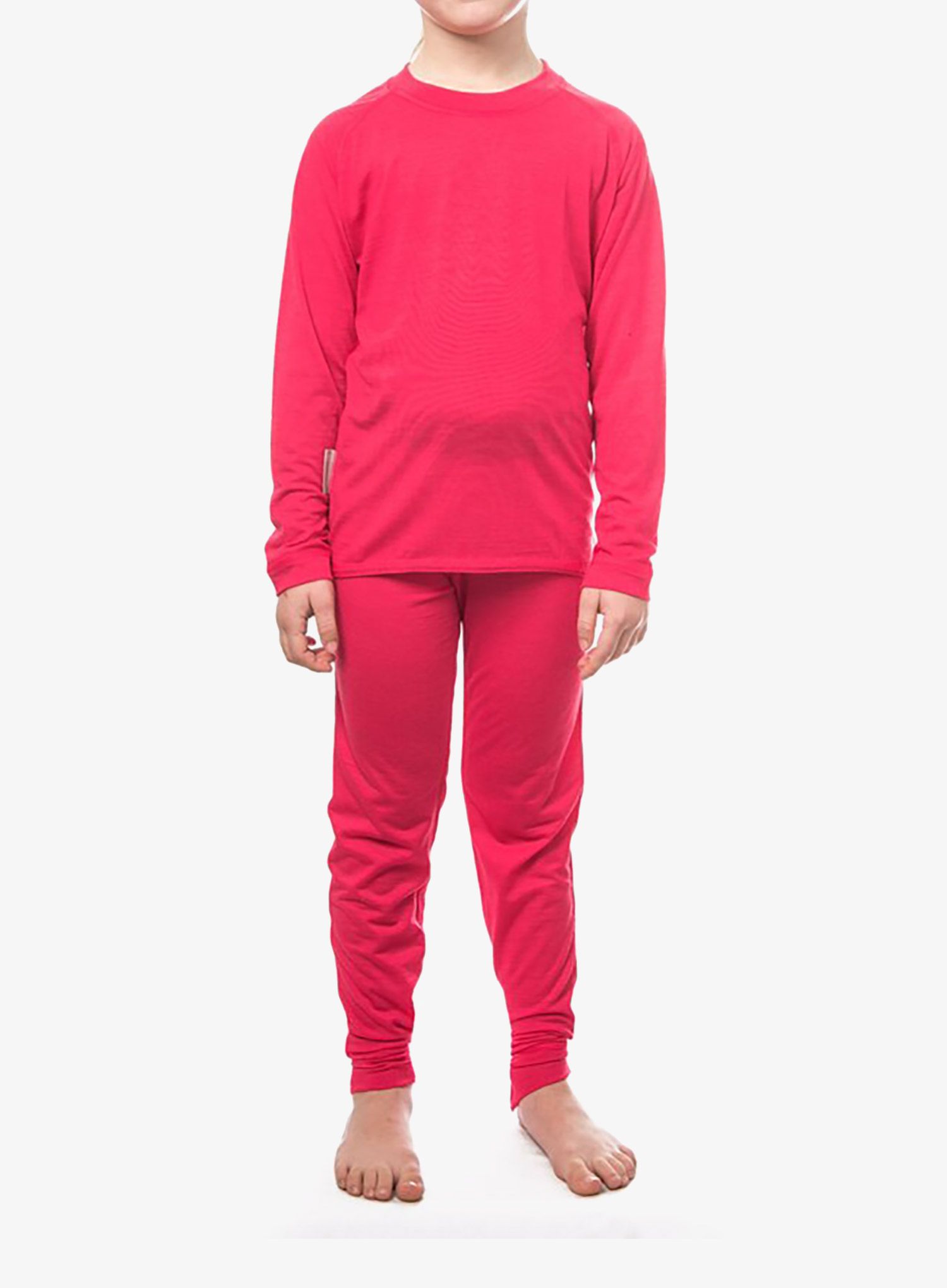 Білизна термоактивна для дітей Sensor Merino Air Set Tee LS + Underpants - magenta