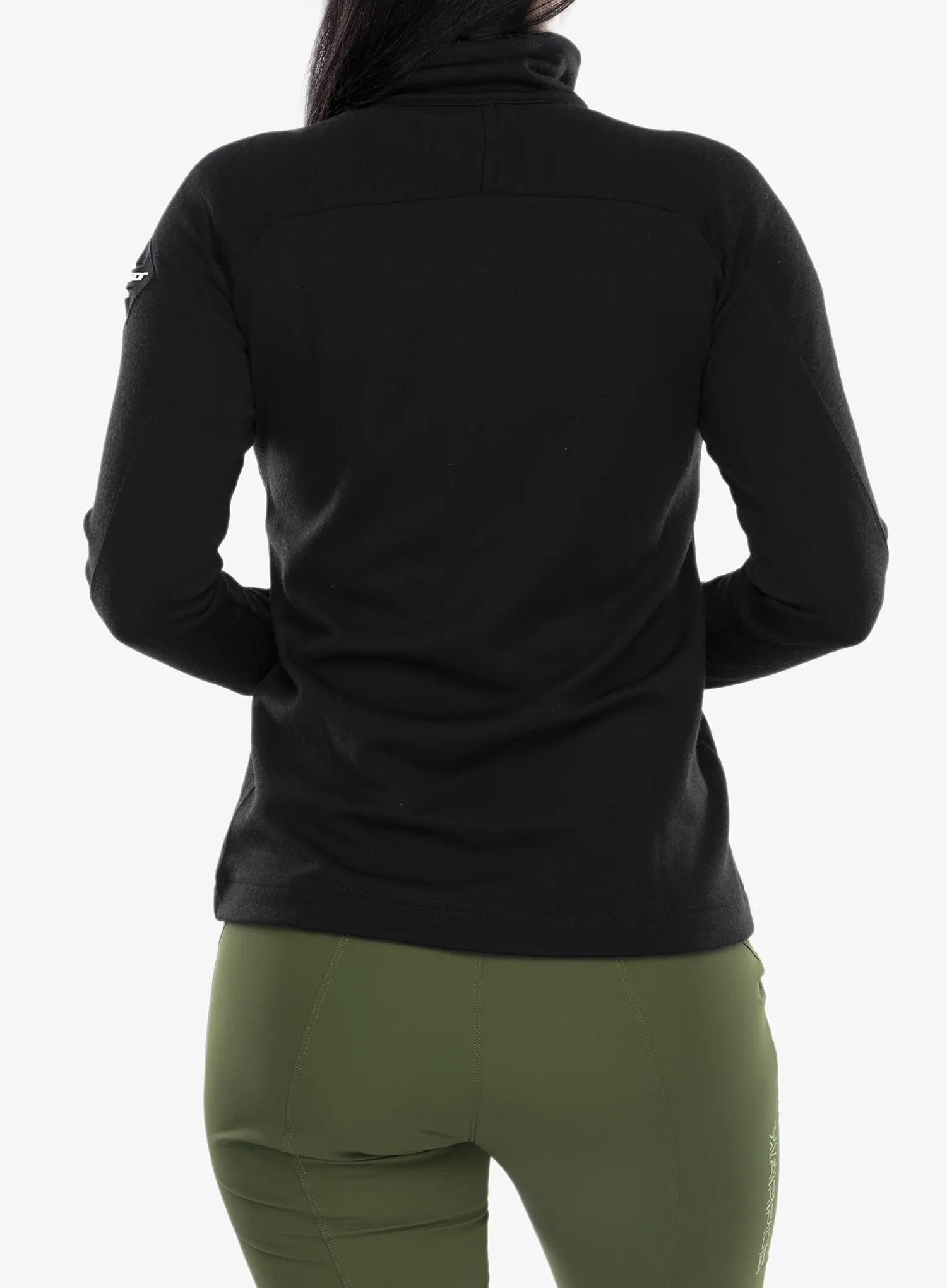 Кофта жіноча Sensor Merino Upper Fleece Full Zip - black