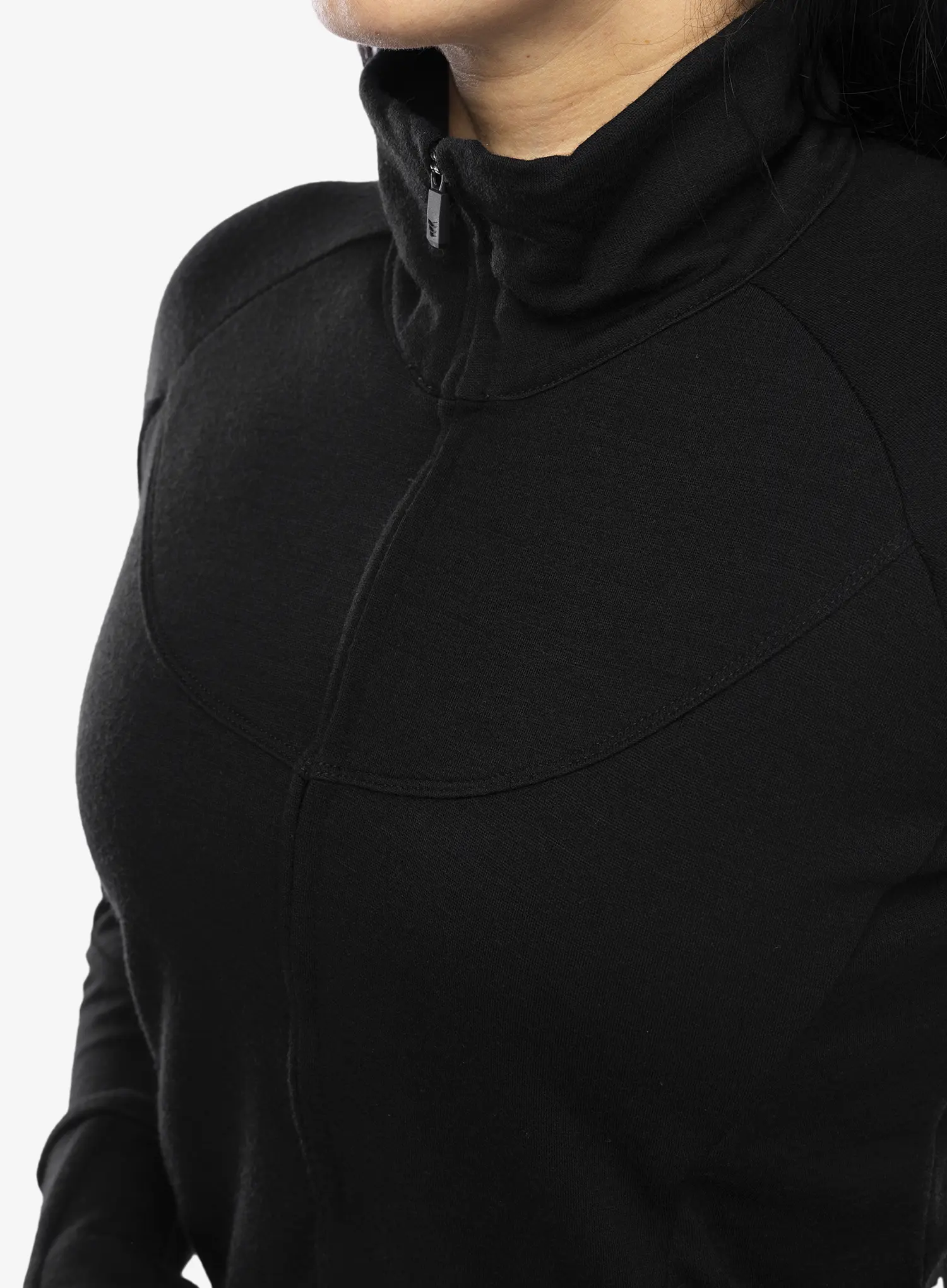 Кофта жіноча Sensor Merino Upper Fleece Full Zip - black