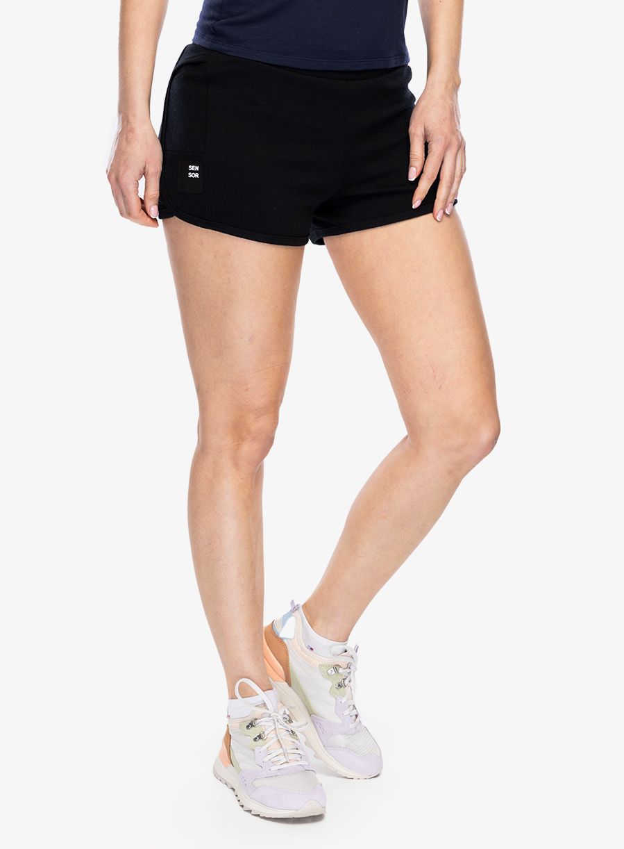 Шорти жіночі Sensor Merino Upper Traveller Shorts - black