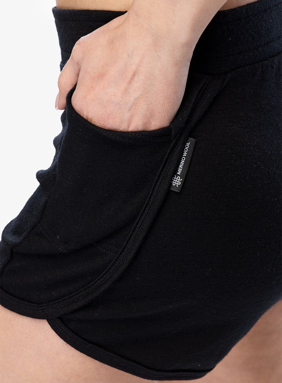 Шорти жіночі Sensor Merino Upper Traveller Shorts - black