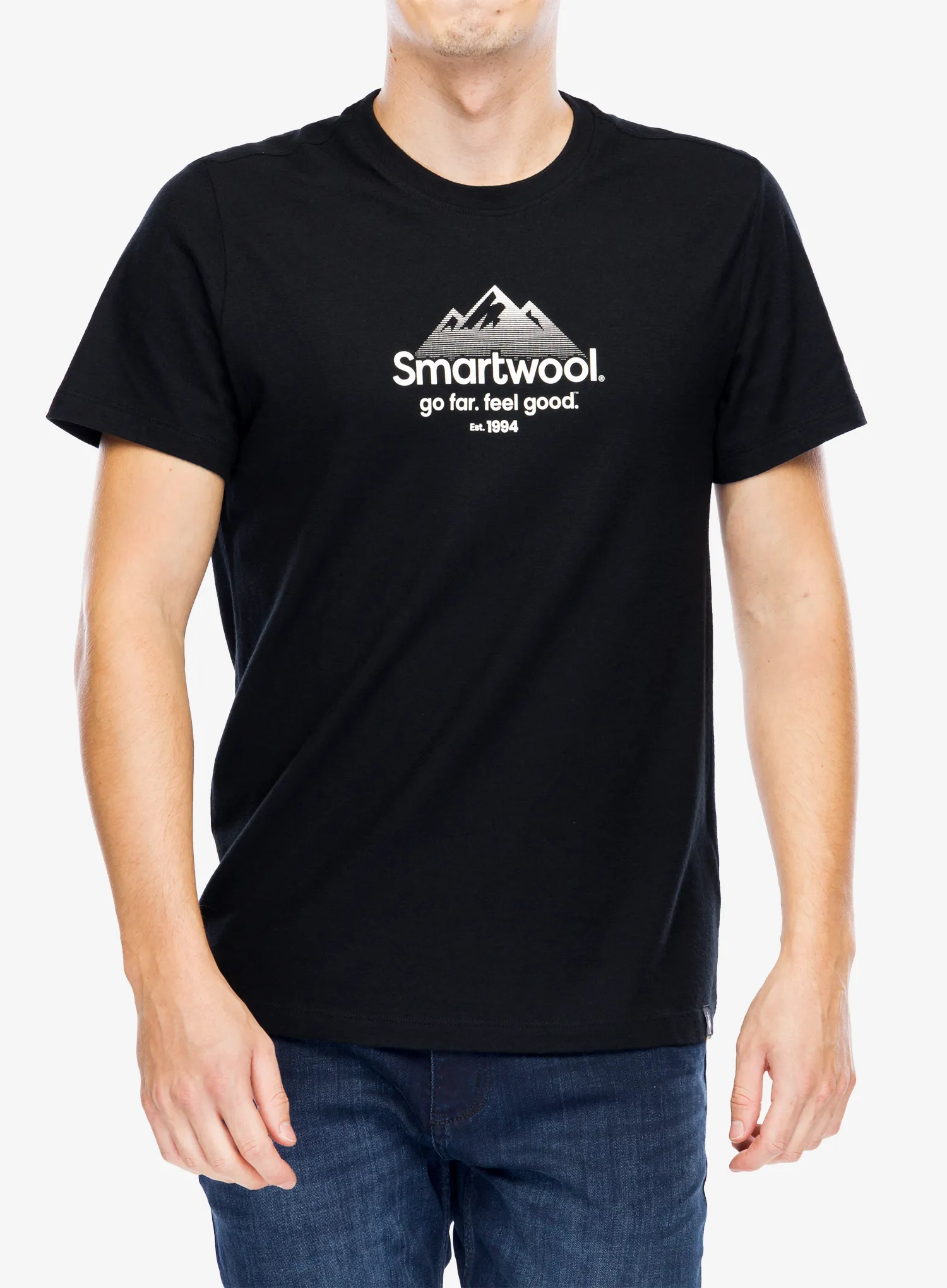 Футболка з принтом Smartwool 30th Anniversary Graphic Short Sleeve Tee - black