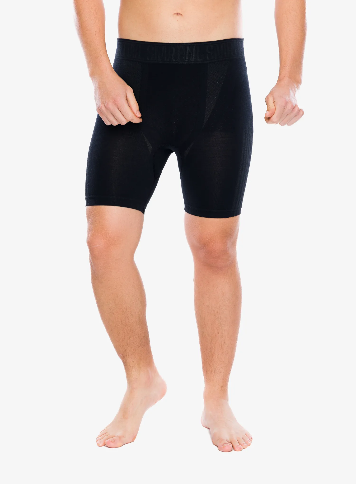 Боксери  Smartwool Intraknit 6 Boxer Brief Boxed - black/charcoal