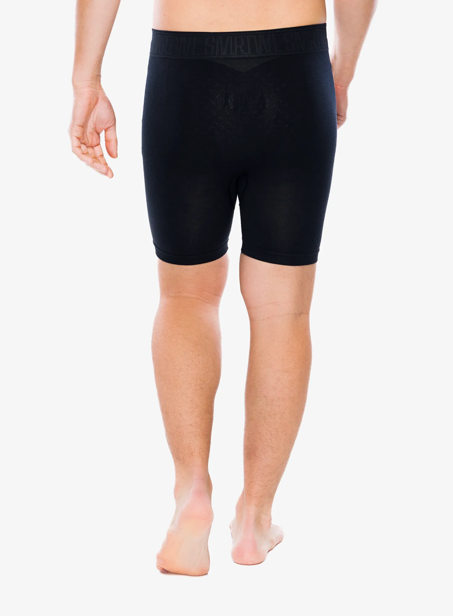 Боксери  Smartwool Intraknit 6 Boxer Brief Boxed - black/charcoal