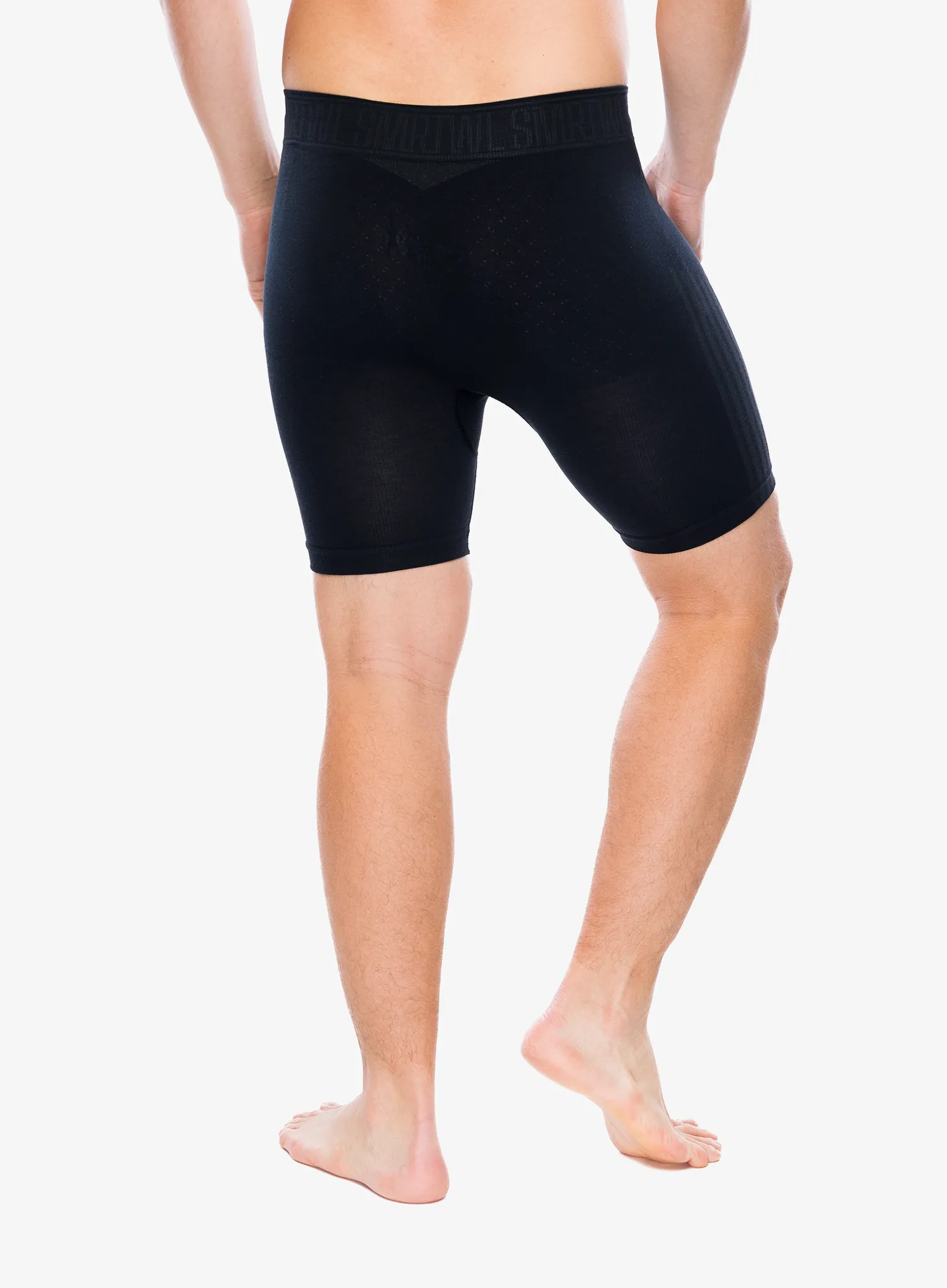 Боксери  Smartwool Intraknit 6 Boxer Brief Boxed - black/charcoal