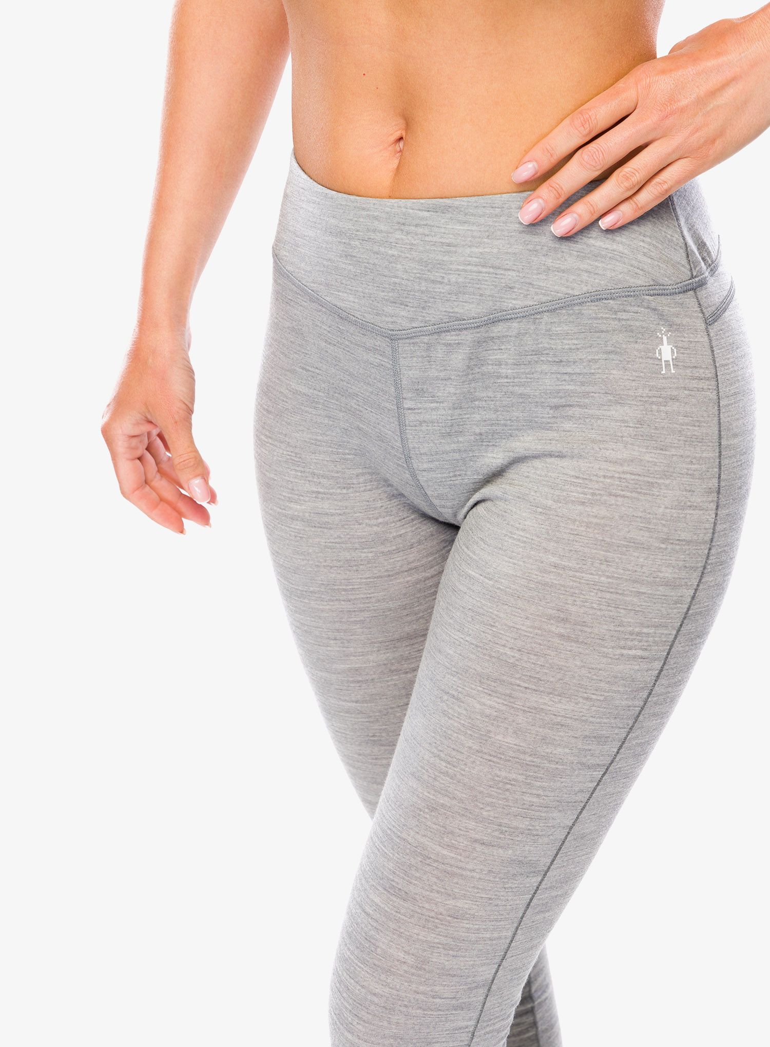 Легінси жіночі Smartwool Merino 150 Baselayer Bottom - light gray heather