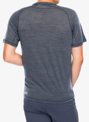 Футболка з мериноса Smartwool Merino Sport Ultralite S/S - charcoal heather