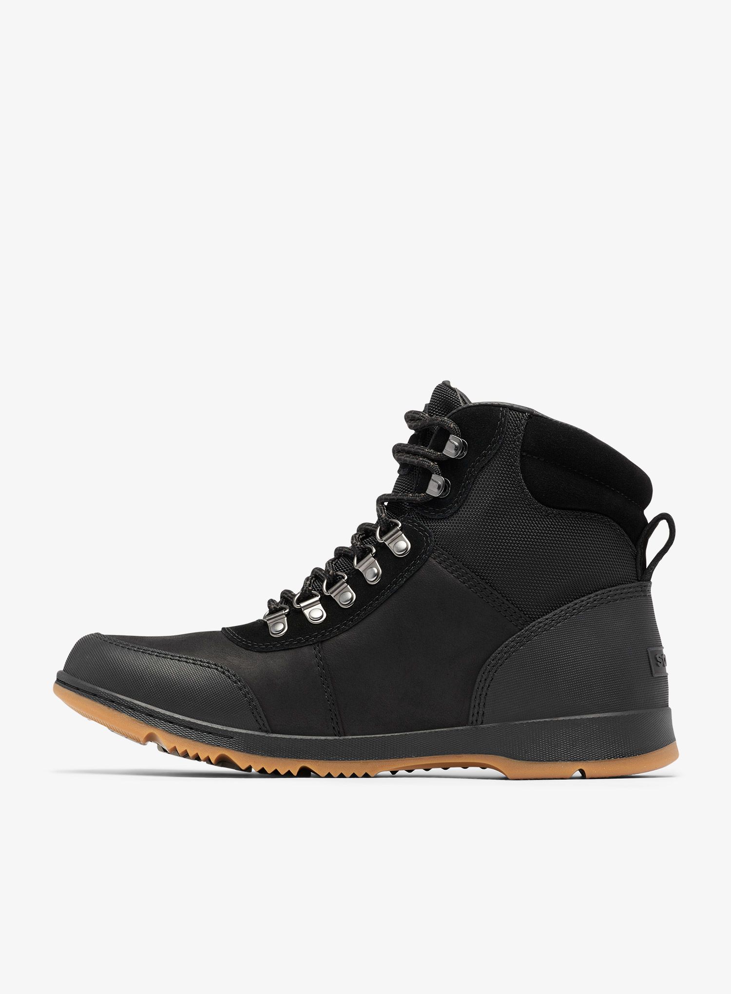 Черевики зимові чоловічі Sorel Ankeny II Hiker WP - black/gum